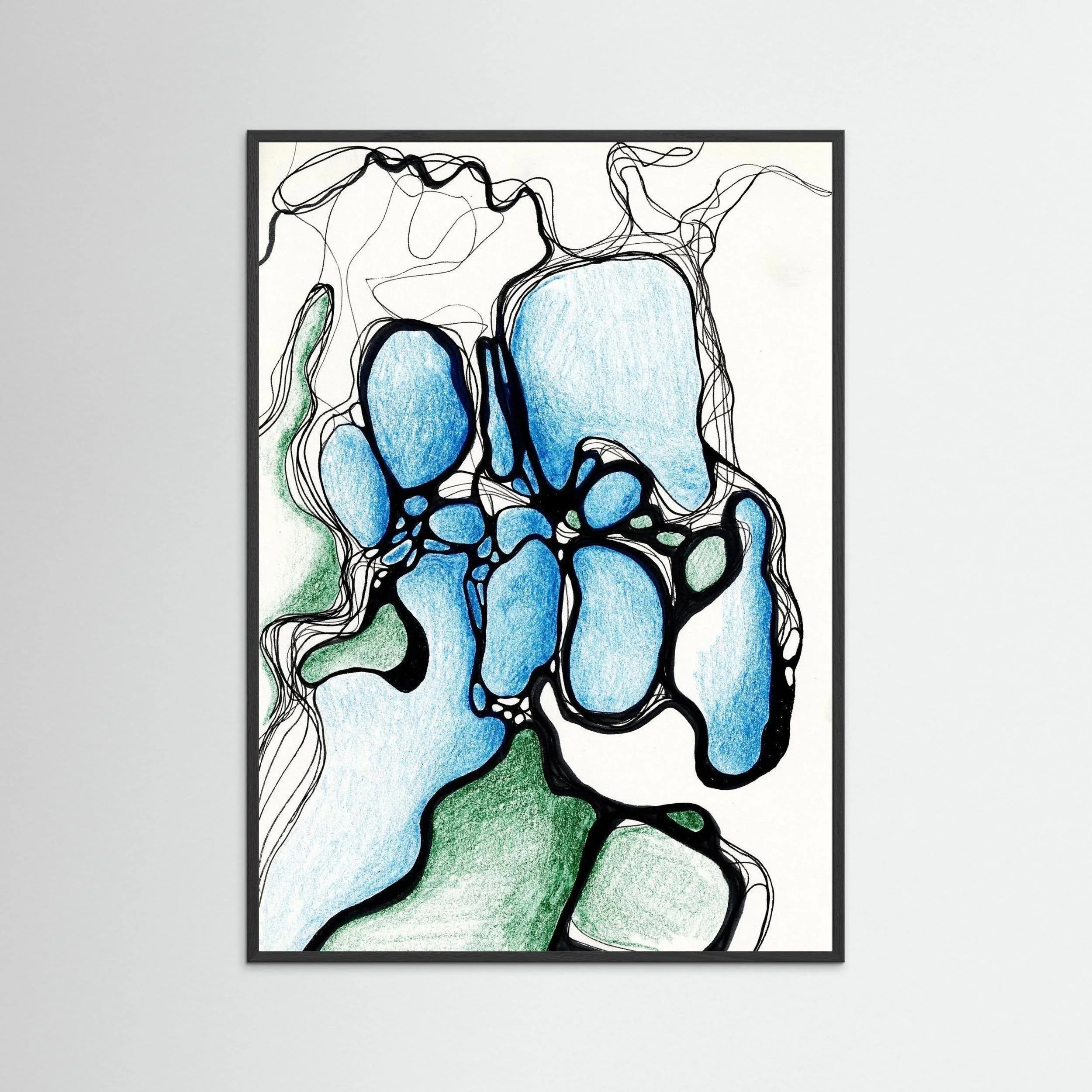 Fine Art Print: Fluidstone - Silvia Pusceddu | Contemporary Art Prints