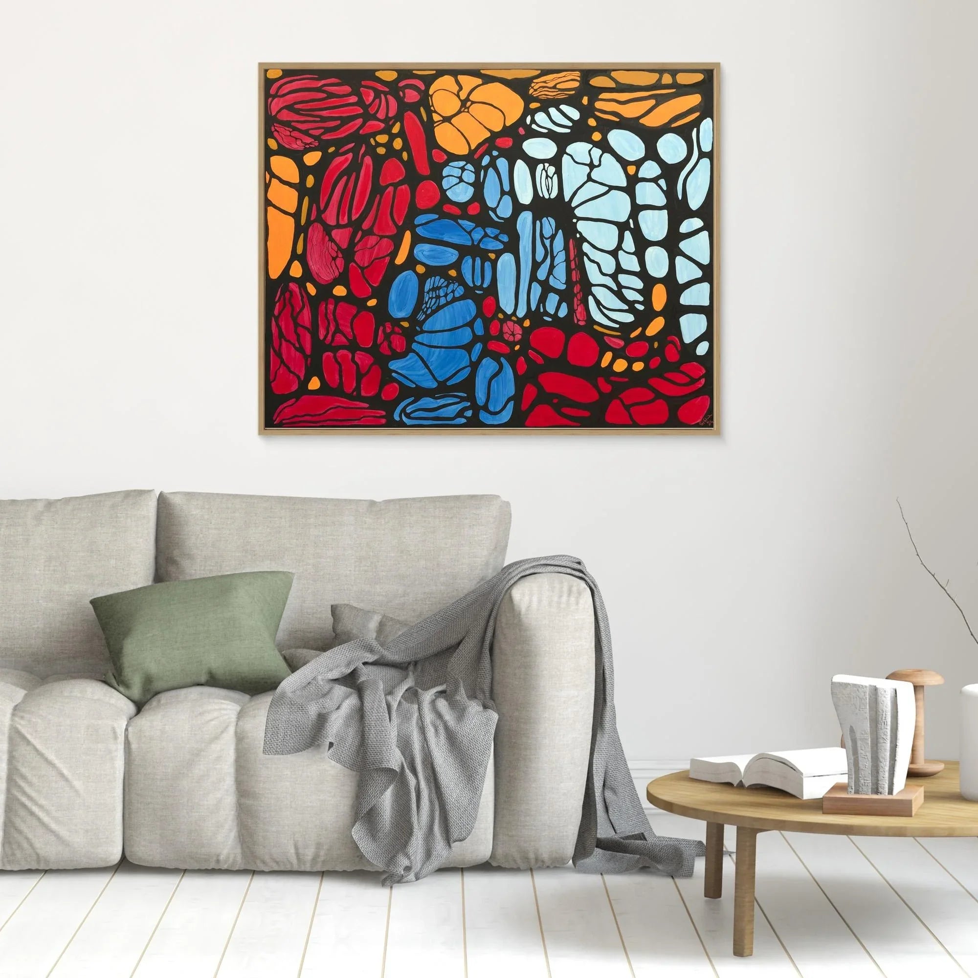 Canvas Print: Fragments - Silvia Pusceddu | Contemporary Art Prints