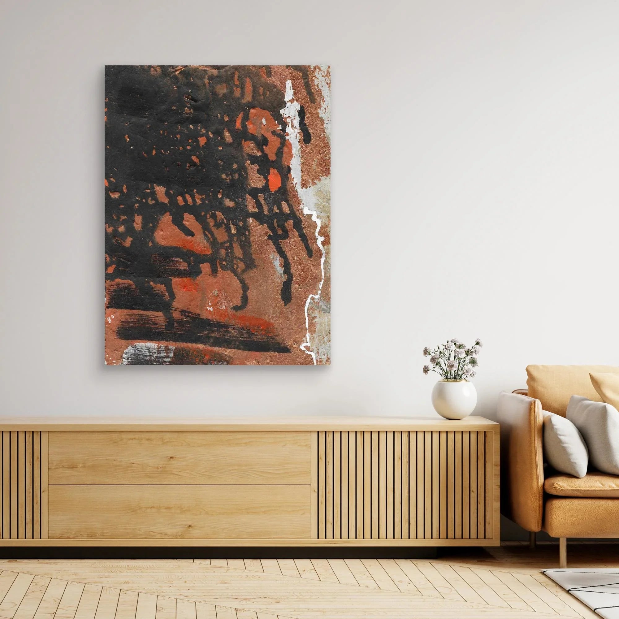 Canvas Print: Horizon - Silvia Pusceddu | Contemporary Art Prints