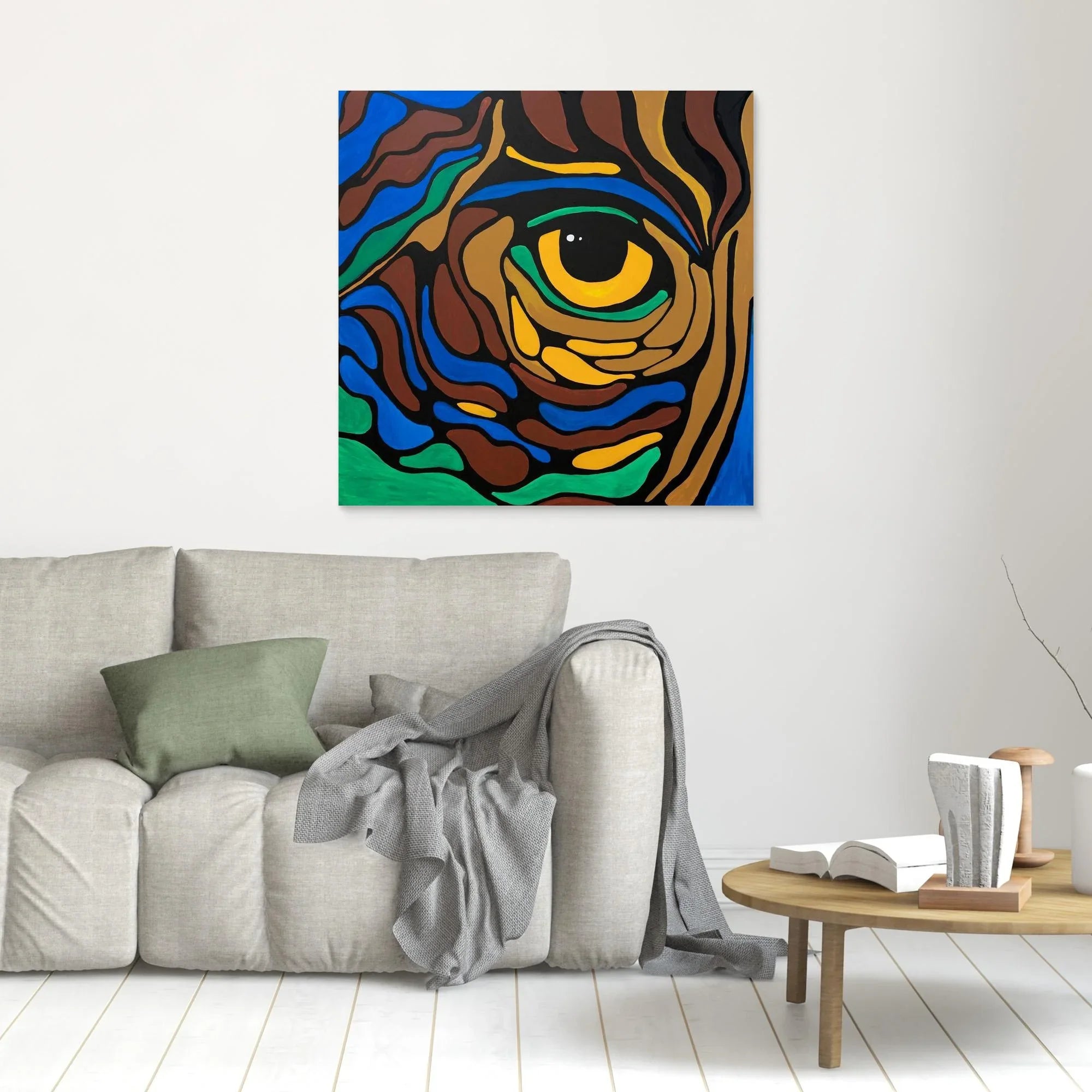 Canvas Print: Vision | Winner of The Dubai Muse Contest 2025 - Silvia Pusceddu | Contemporary Art Prints