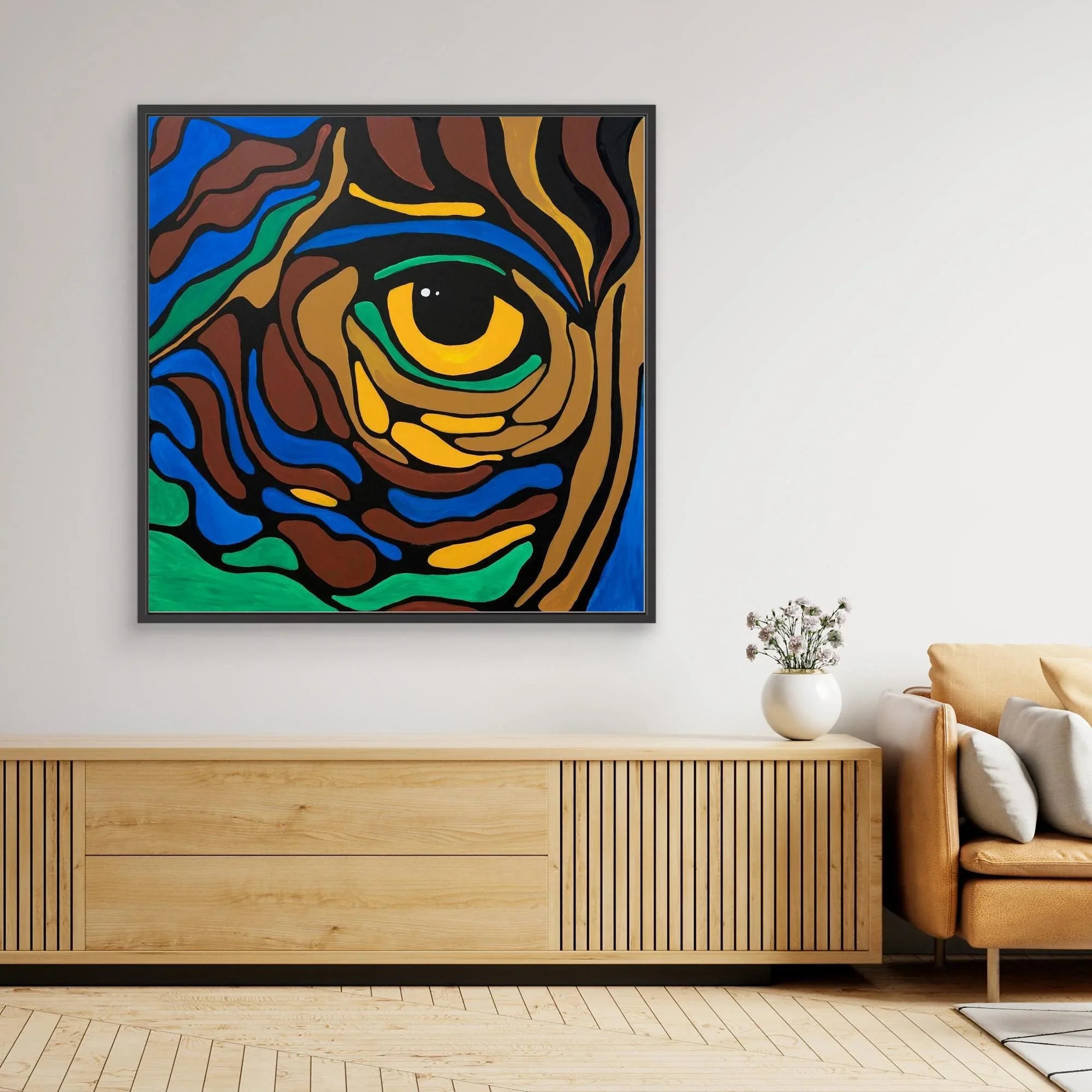 Canvas Print: Vision | Winner of The Dubai Muse Contest 2025 - Silvia Pusceddu | Contemporary Art Prints