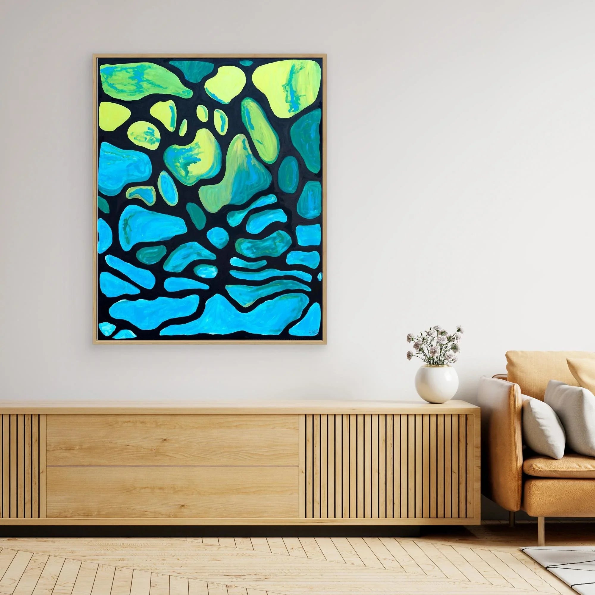 Canvas Print: Acqua - Silvia Pusceddu | Contemporary Art Prints