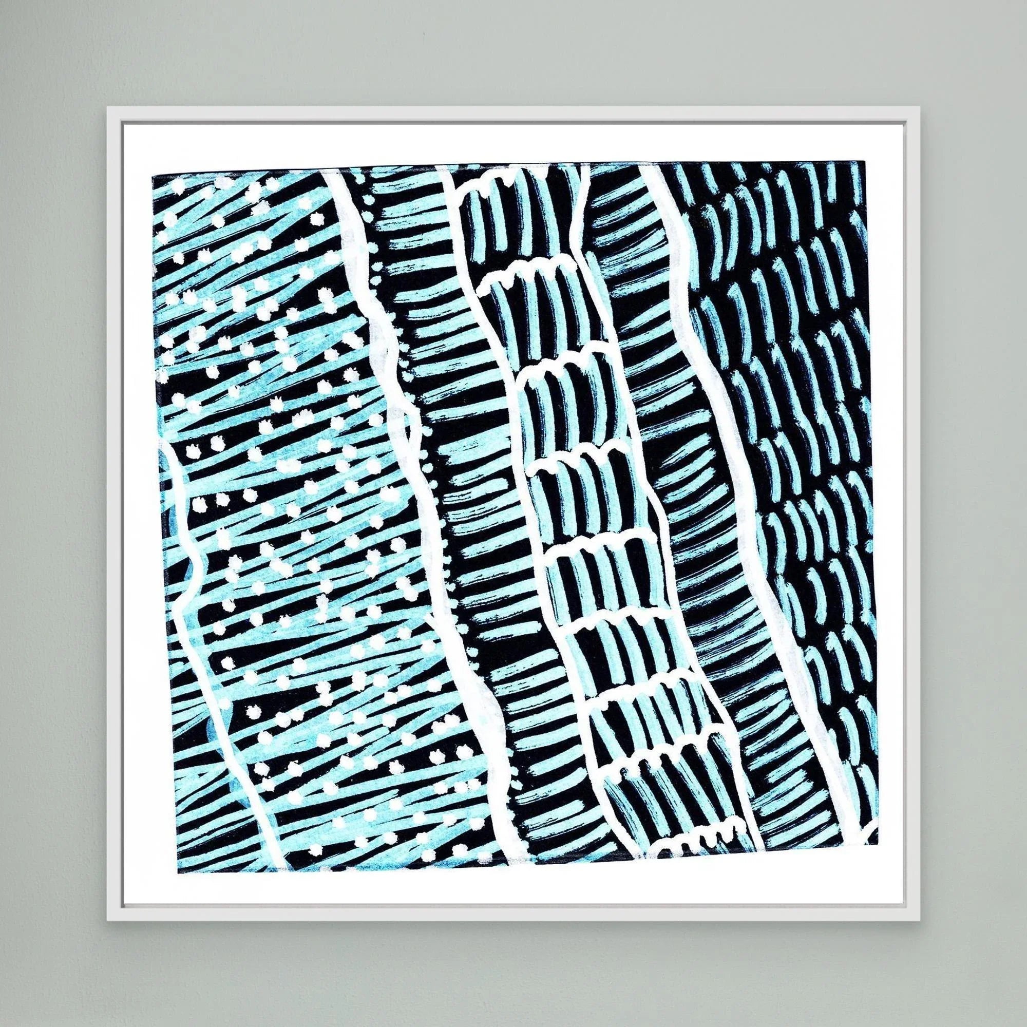 Canvas Print: Coral Reef - Silvia Pusceddu | Contemporary Art Prints