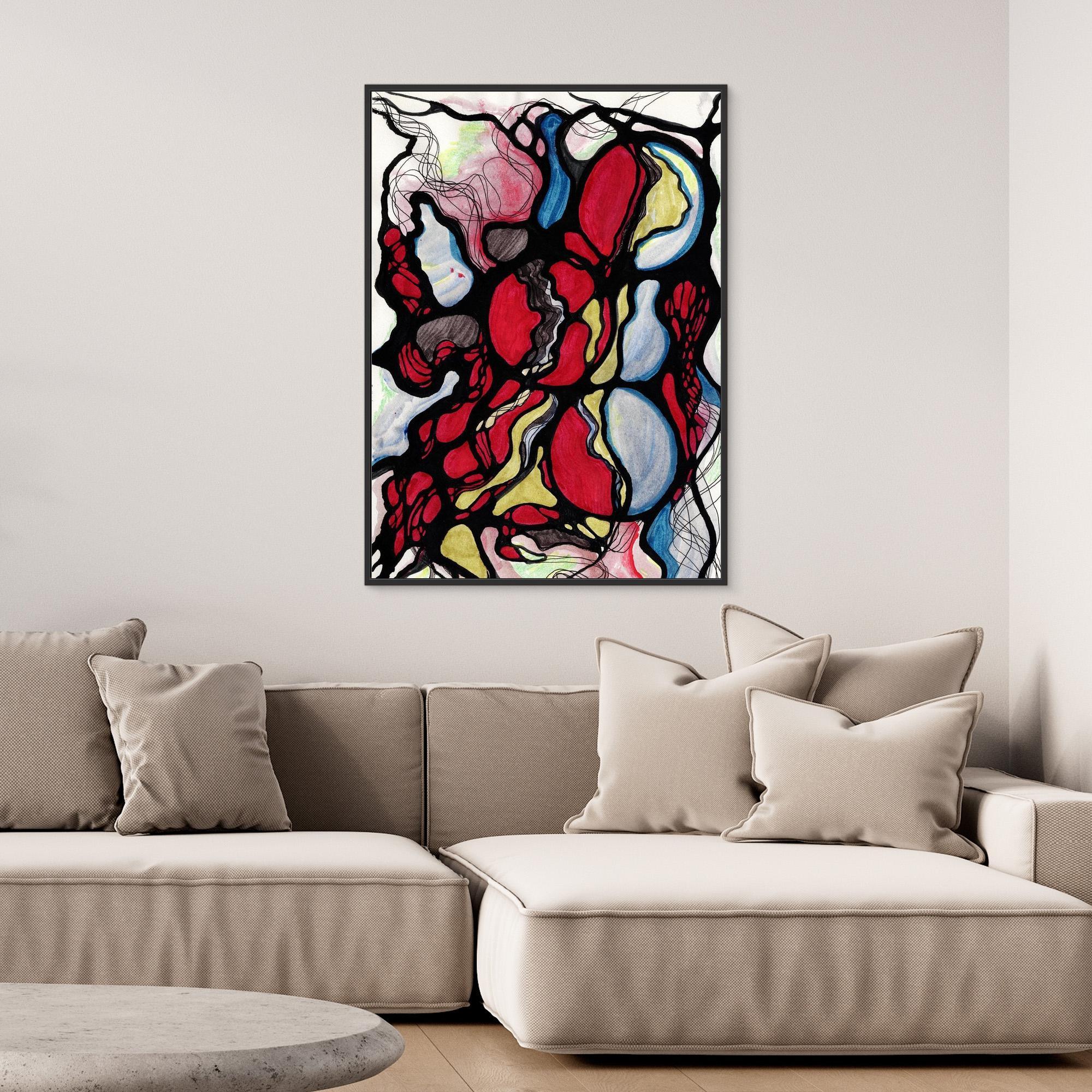 Canvas Print: Complacency - Silvia Pusceddu | Contemporary Art Prints