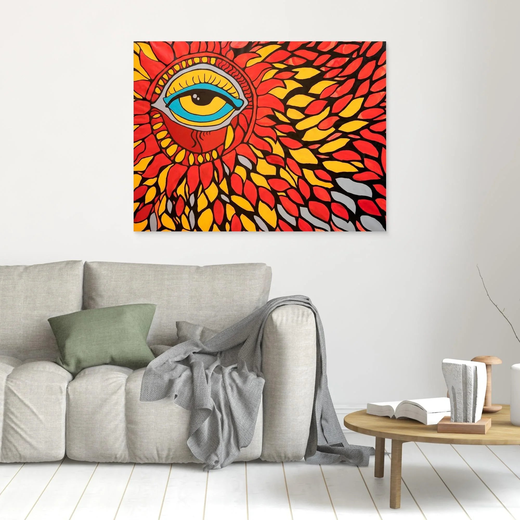 Canvas Print: Sole - Silvia Pusceddu | Contemporary Art Prints