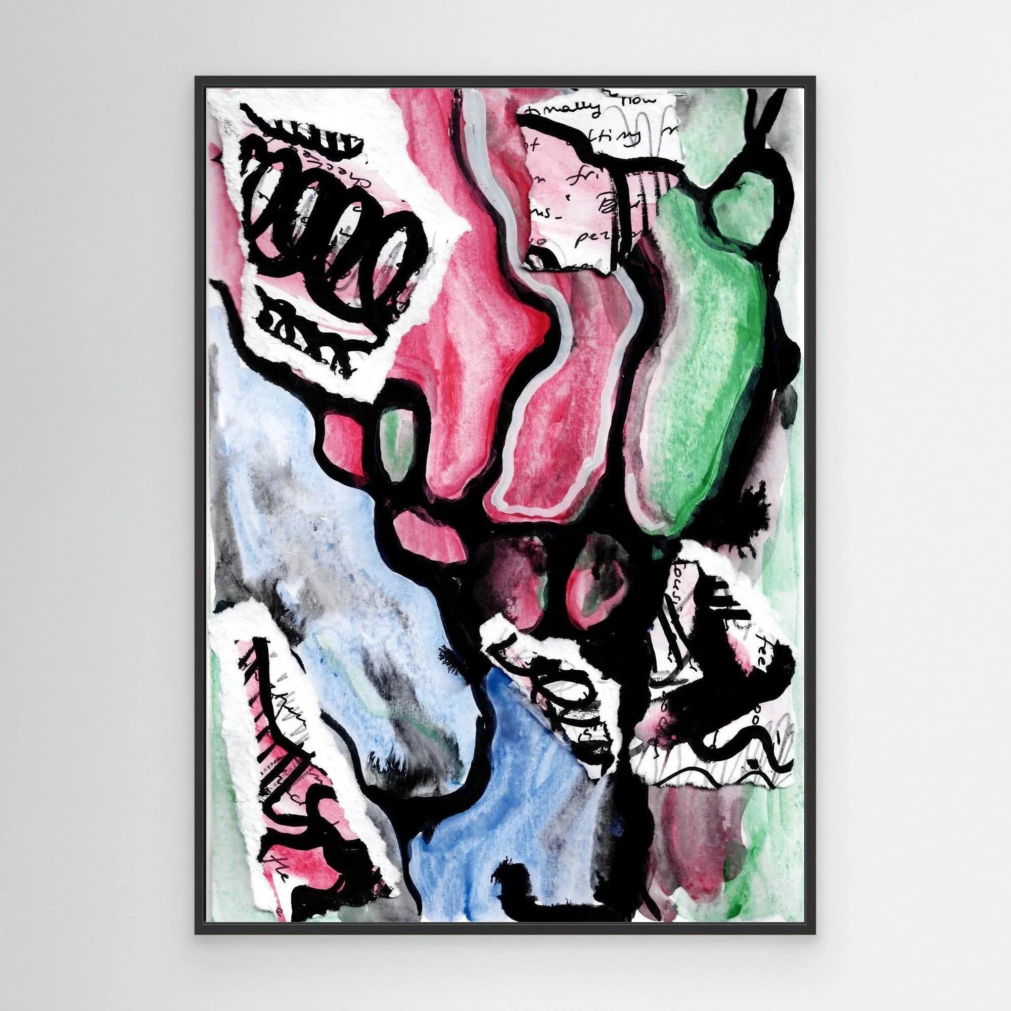 Canvas Print: Touched - Silvia Pusceddu | Contemporary Art Prints