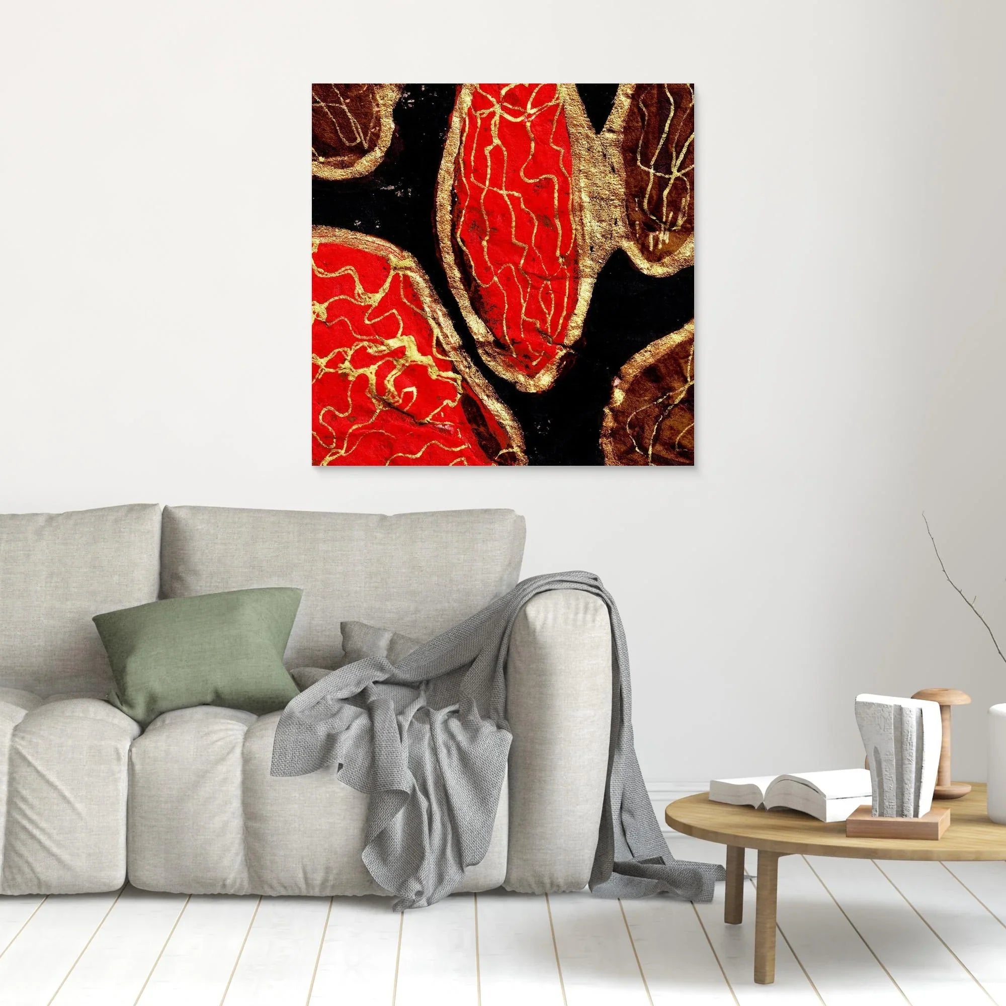 Canvas Print: Pulse - Silvia Pusceddu | Contemporary Art Prints