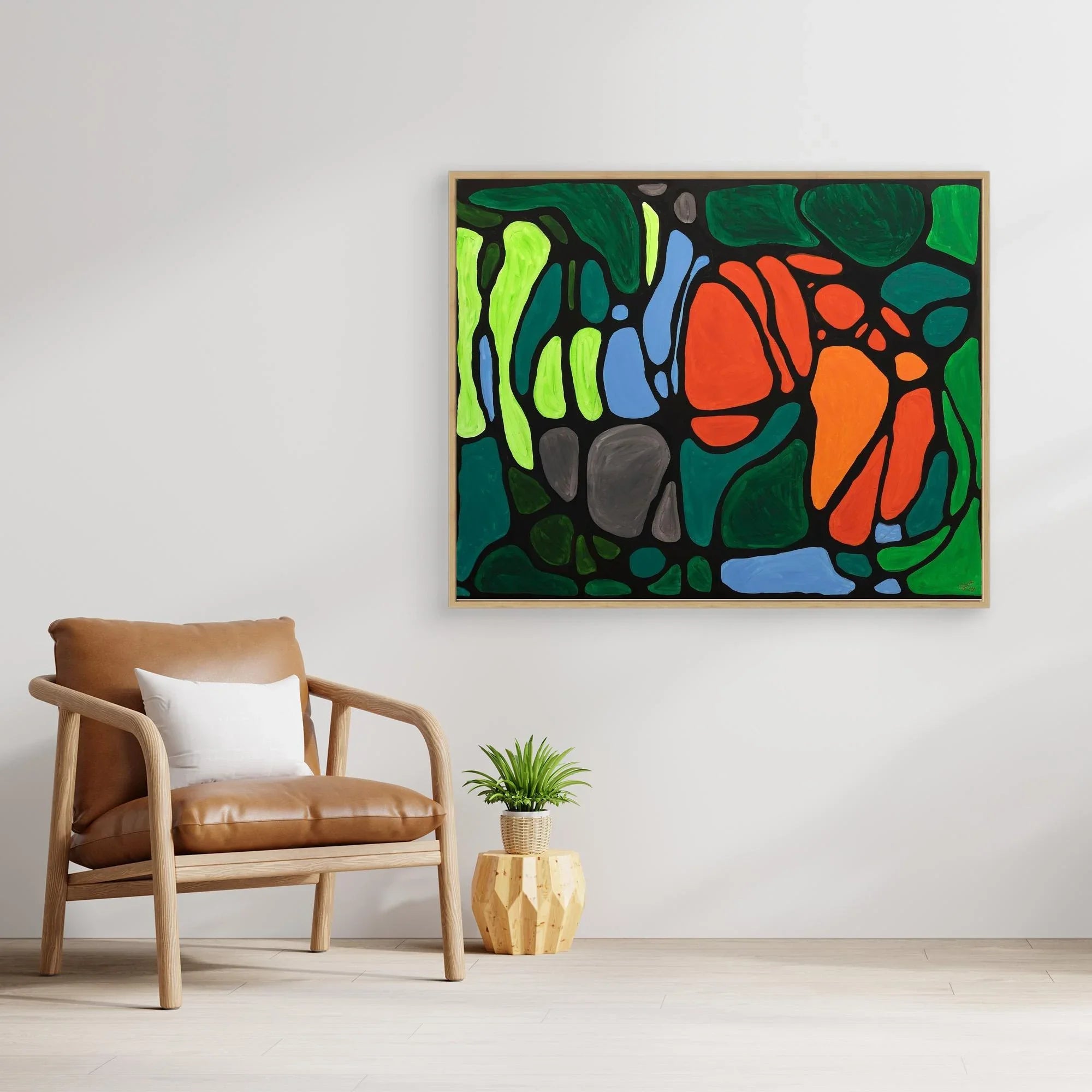 Canvas Print: Carapace - Silvia Pusceddu | Contemporary Art Prints