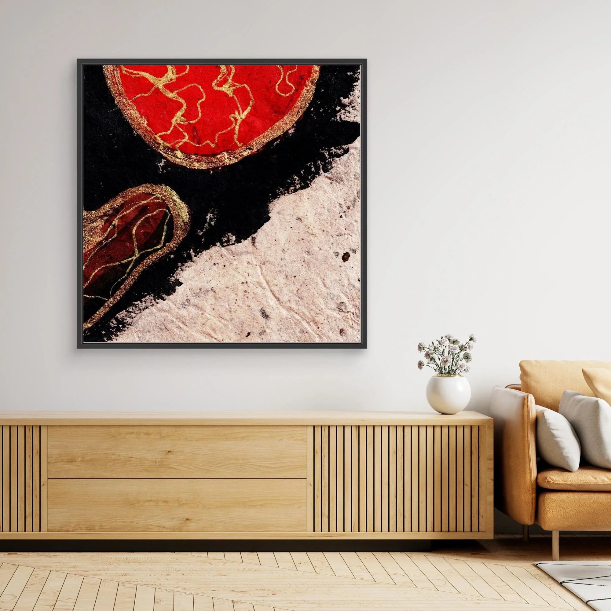 Canvas Print: Etheral Tide - Silvia Pusceddu | Contemporary Art Prints