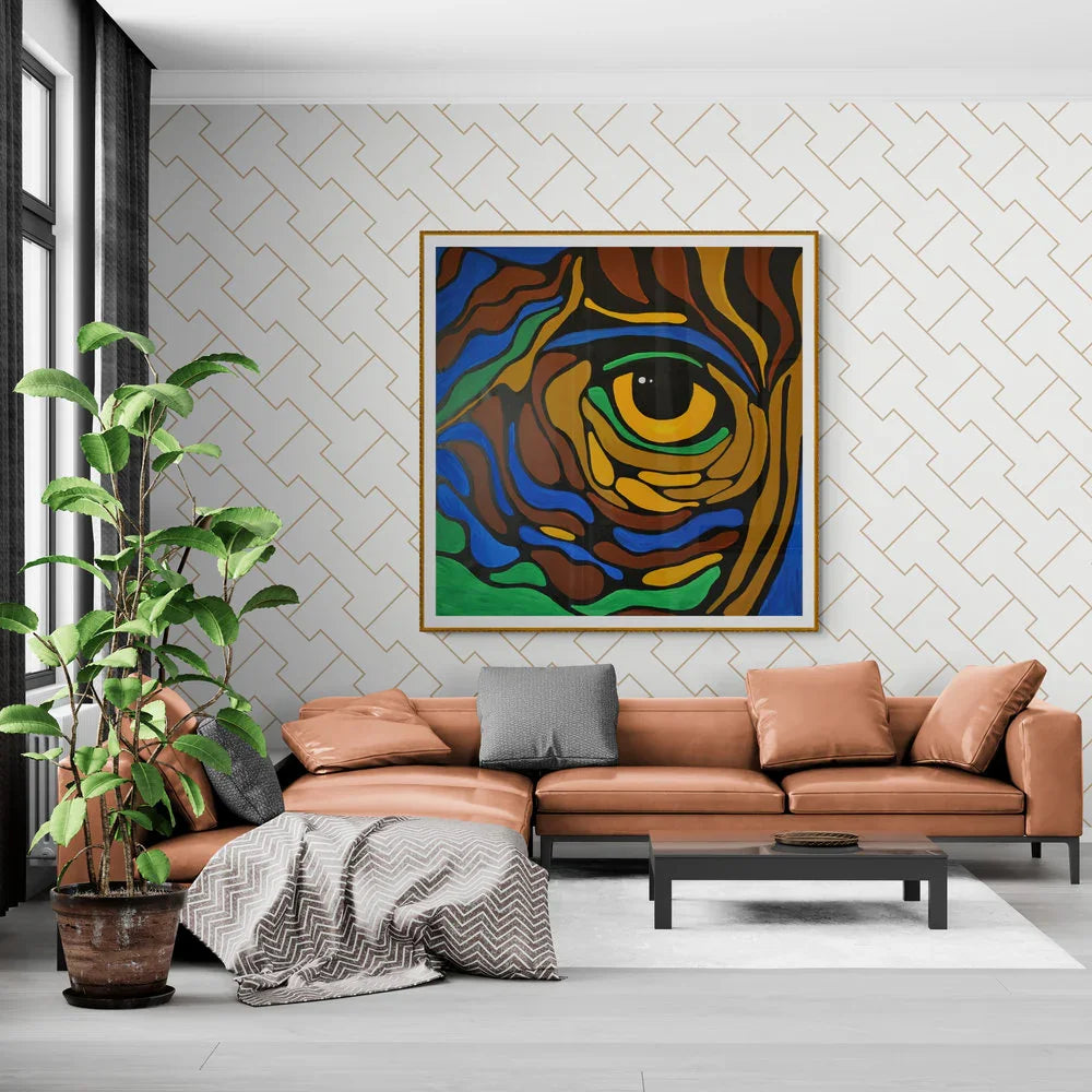 Canvas Print: Vision | Winner of The Dubai Muse Contest 2025 - Silvia Pusceddu | Contemporary Art Prints