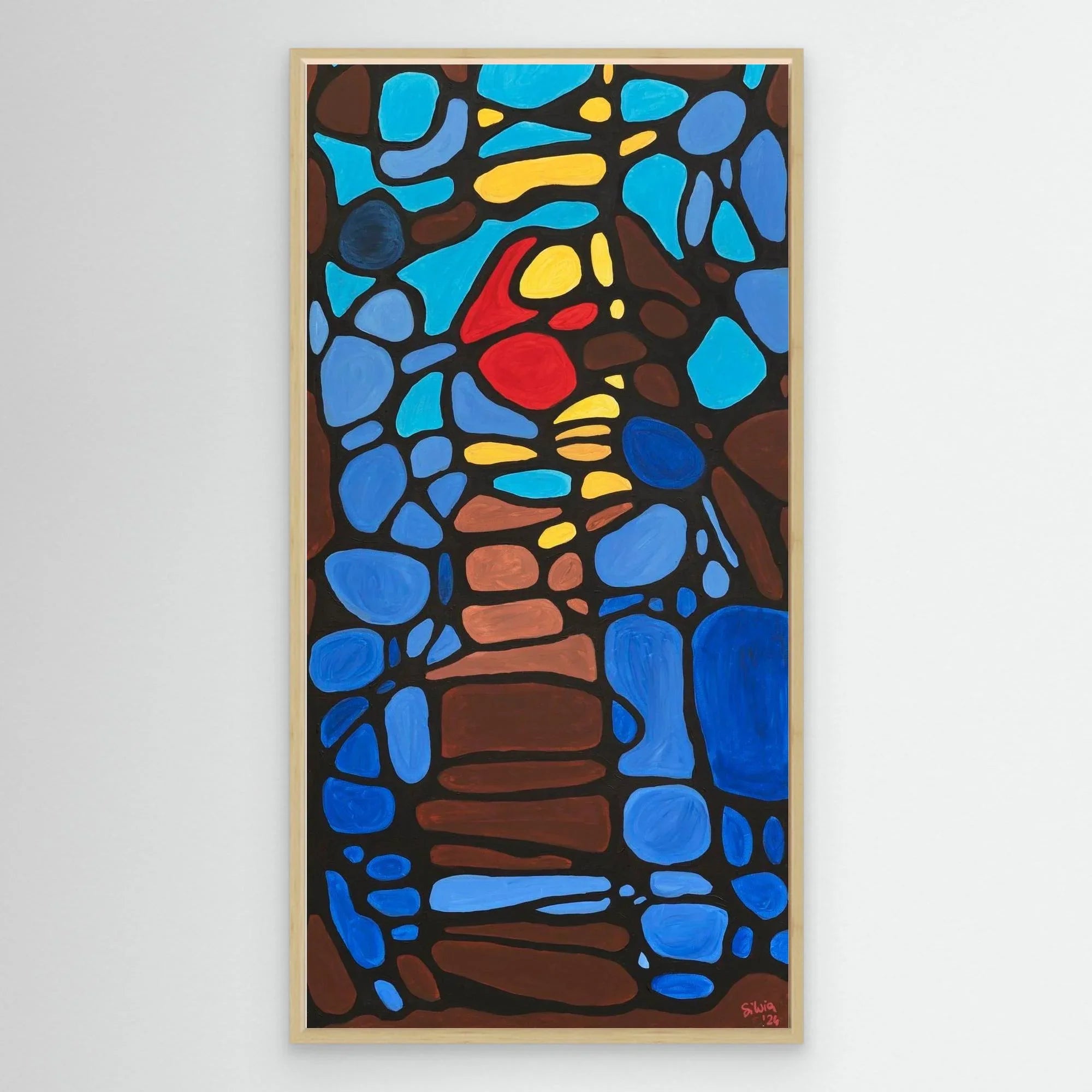 Canvas Print: Path - Silvia Pusceddu | Contemporary Art Prints