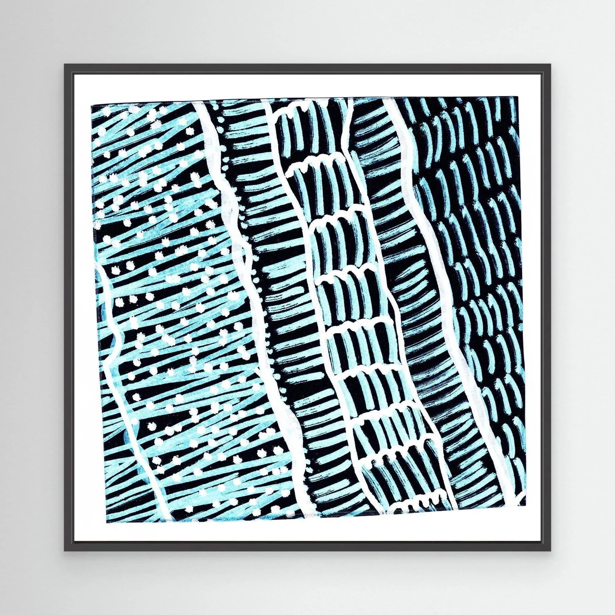 Canvas Print: Coral Reef - Silvia Pusceddu | Contemporary Art Prints