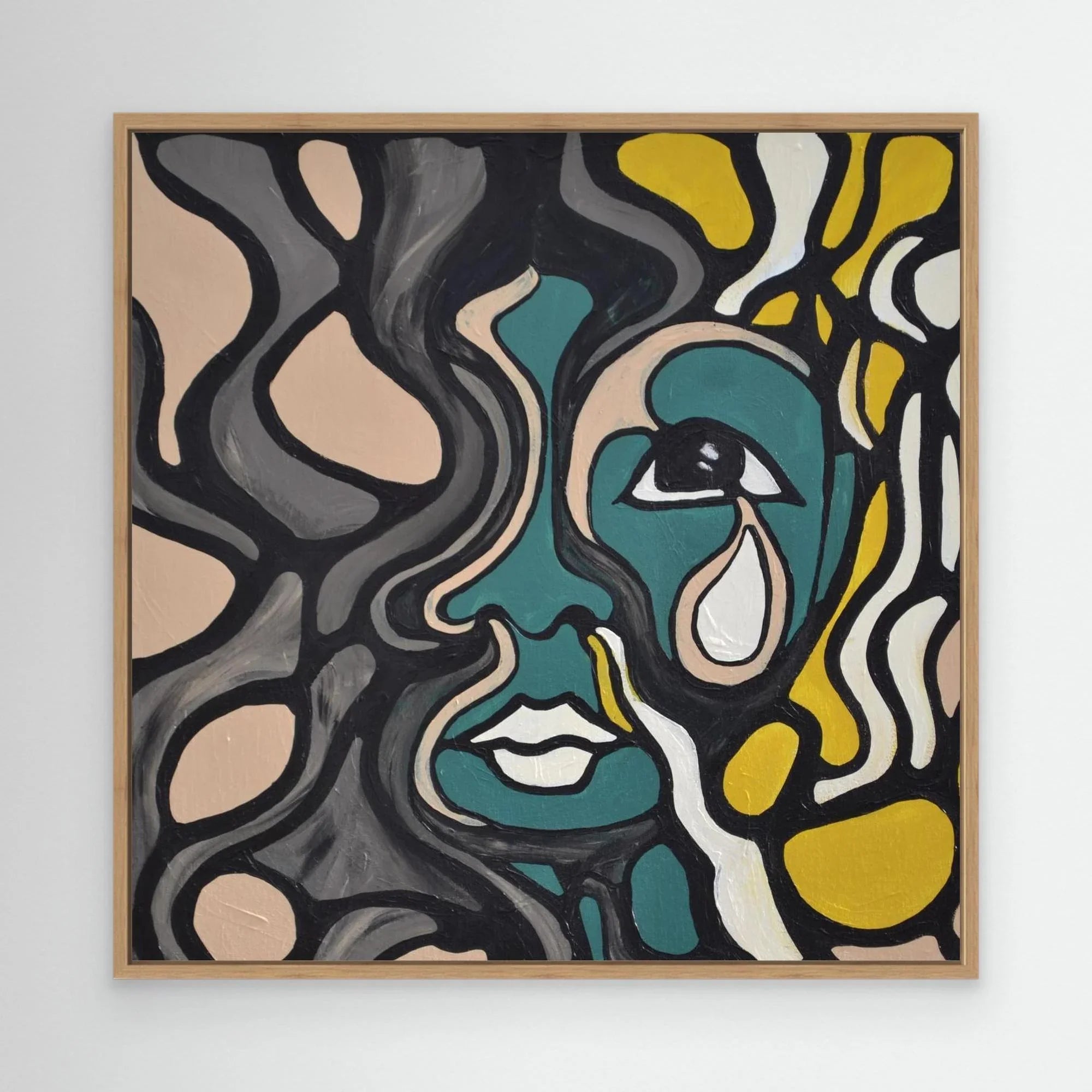 Canvas Print: Aether - Silvia Pusceddu | Contemporary Art Prints