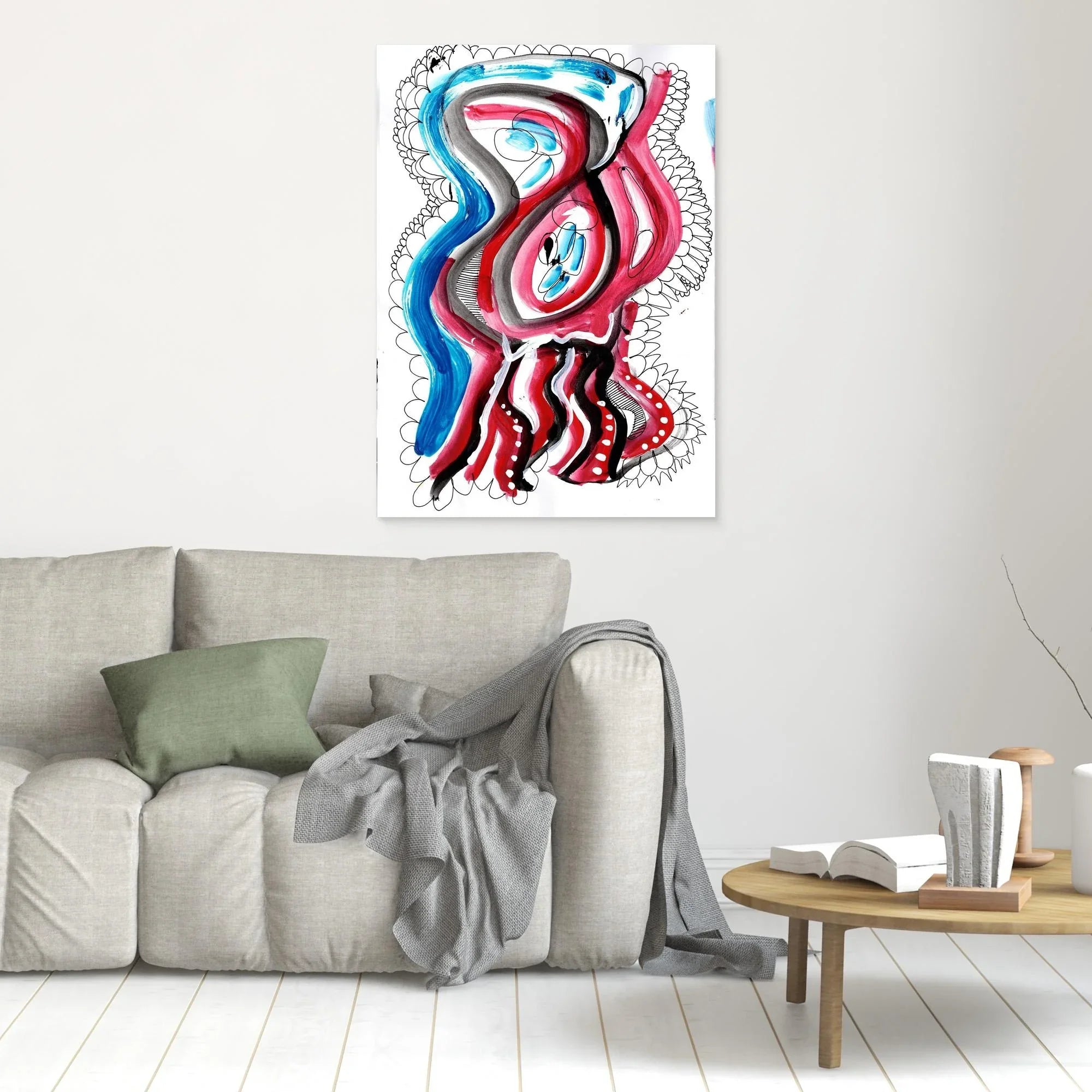 Canvas Print: Dance - Silvia Pusceddu | Contemporary Art Prints