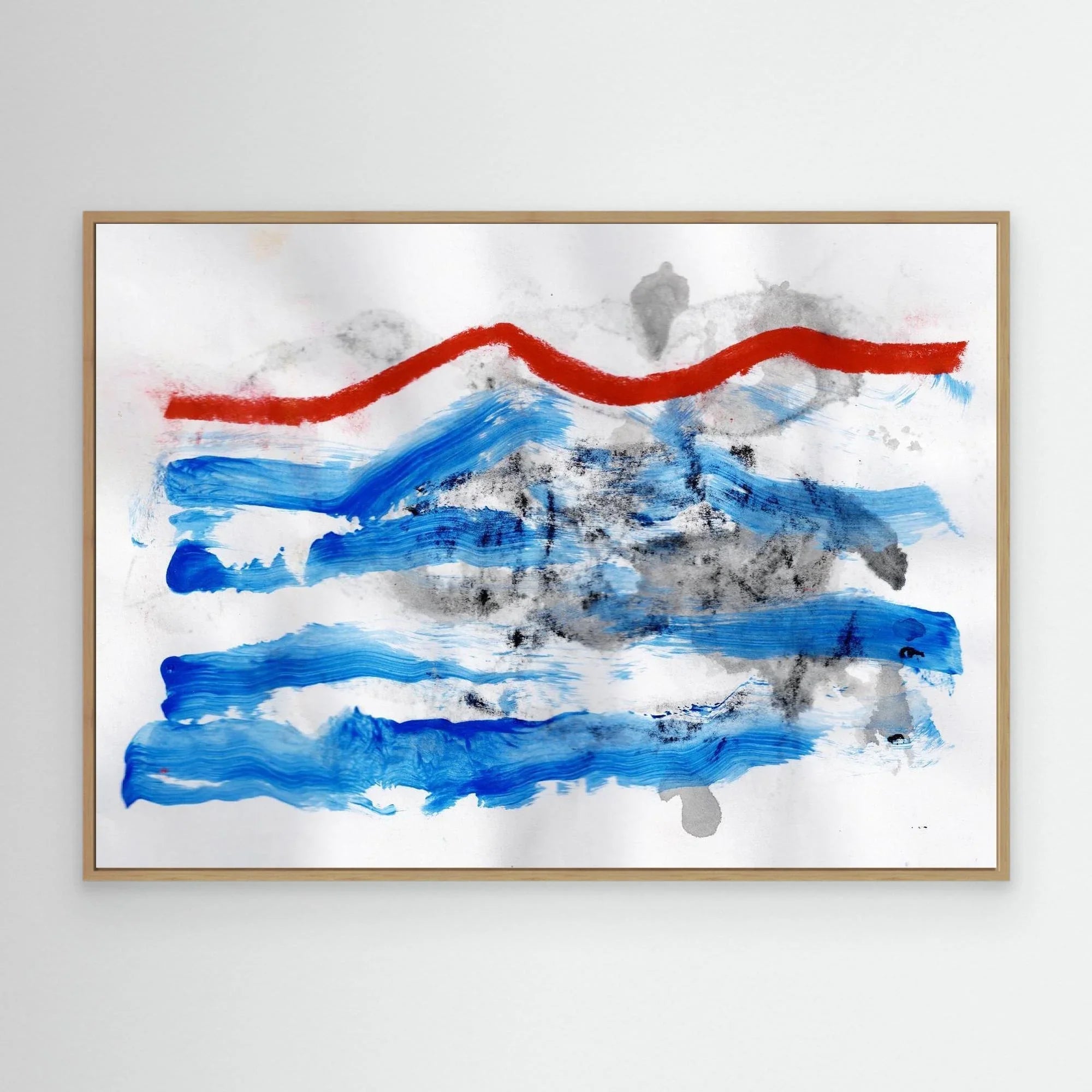 Canvas Print: Landscape - Silvia Pusceddu | Contemporary Art Prints