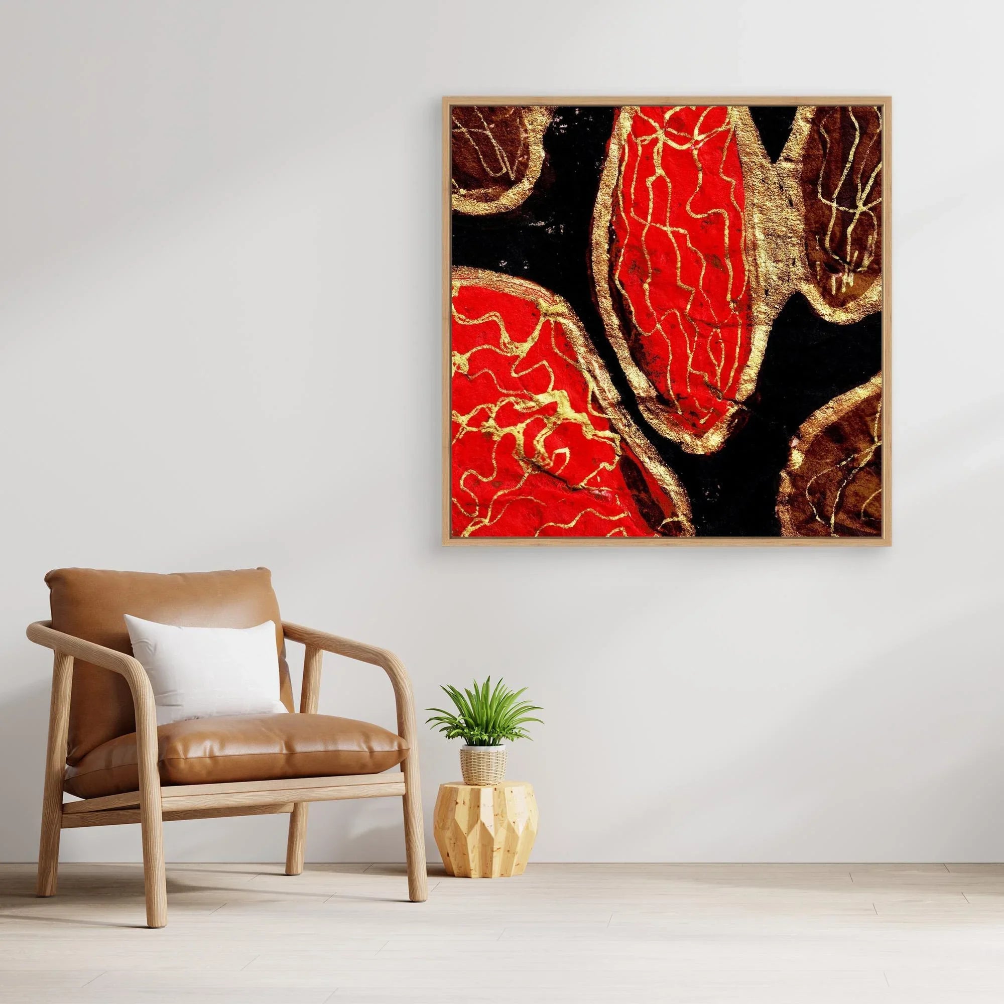 Canvas Print: Pulse - Silvia Pusceddu | Contemporary Art Prints