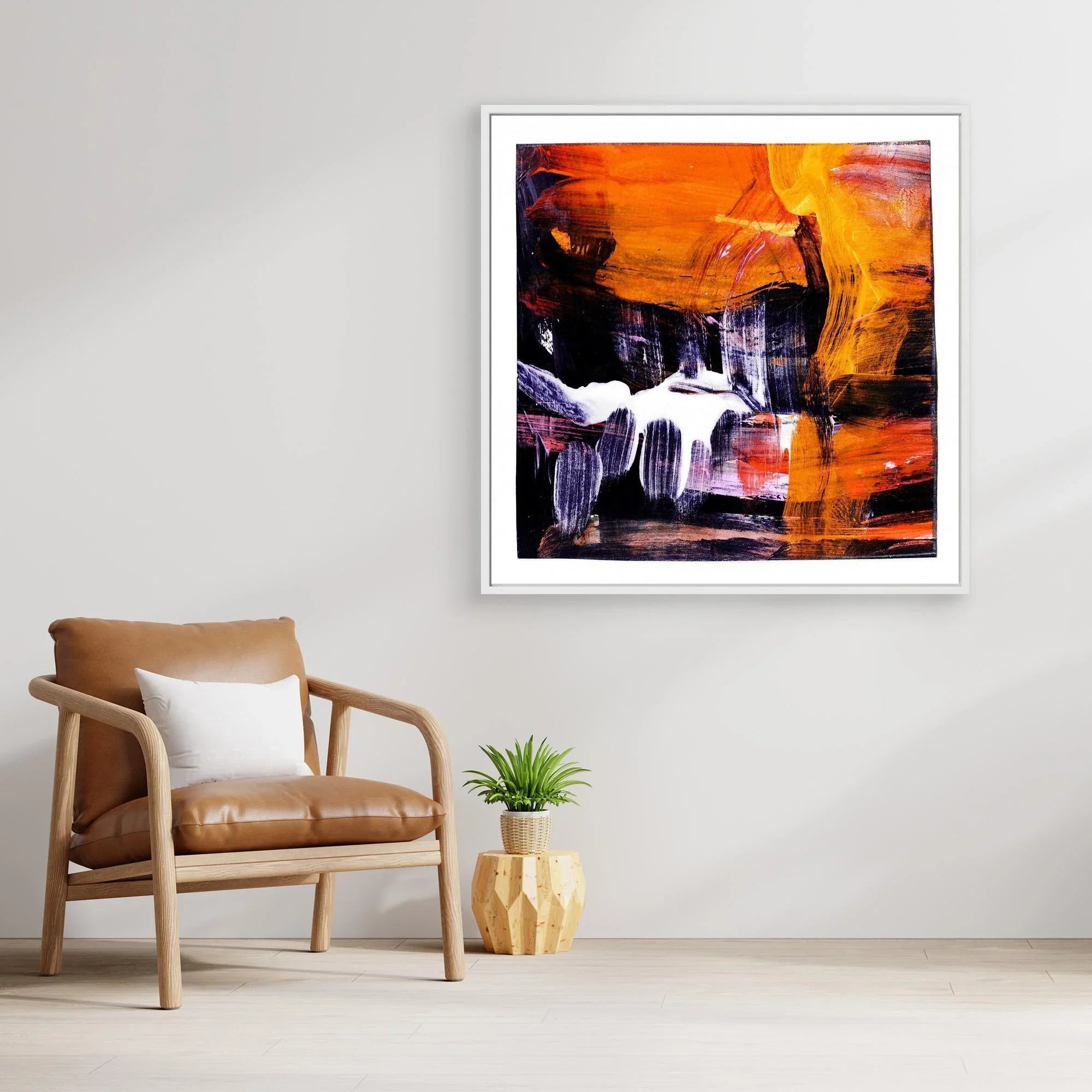 Canvas Print: Hong Kong Light Show III - Silvia Pusceddu | Contemporary Art Prints