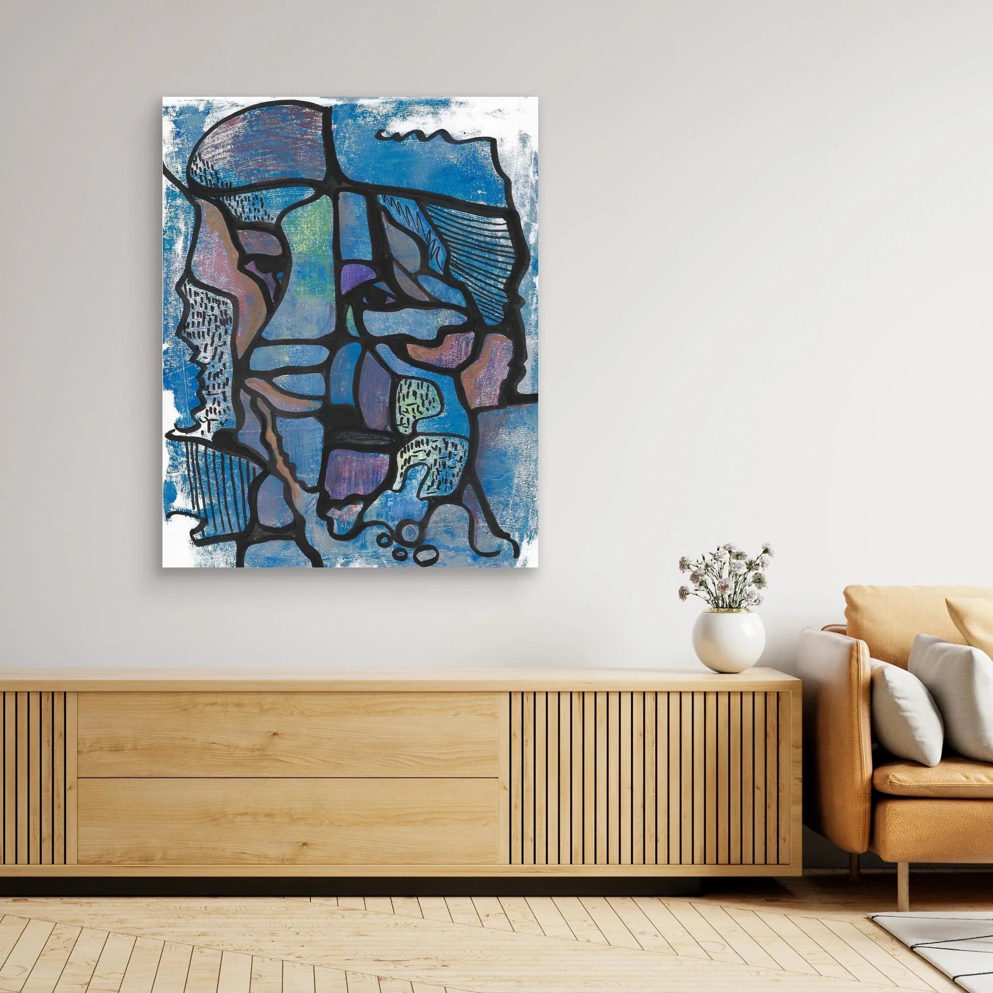 Canvas Print: Brine - Silvia Pusceddu | Contemporary Art Prints