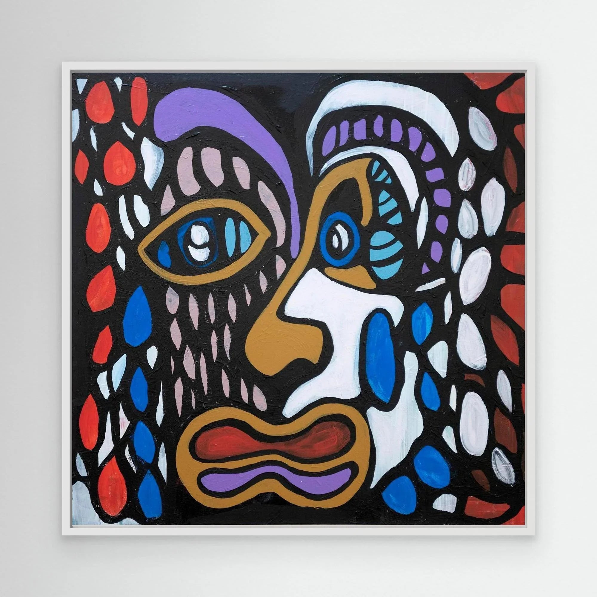 Canvas Print: Fear - Silvia Pusceddu | Contemporary Art Prints