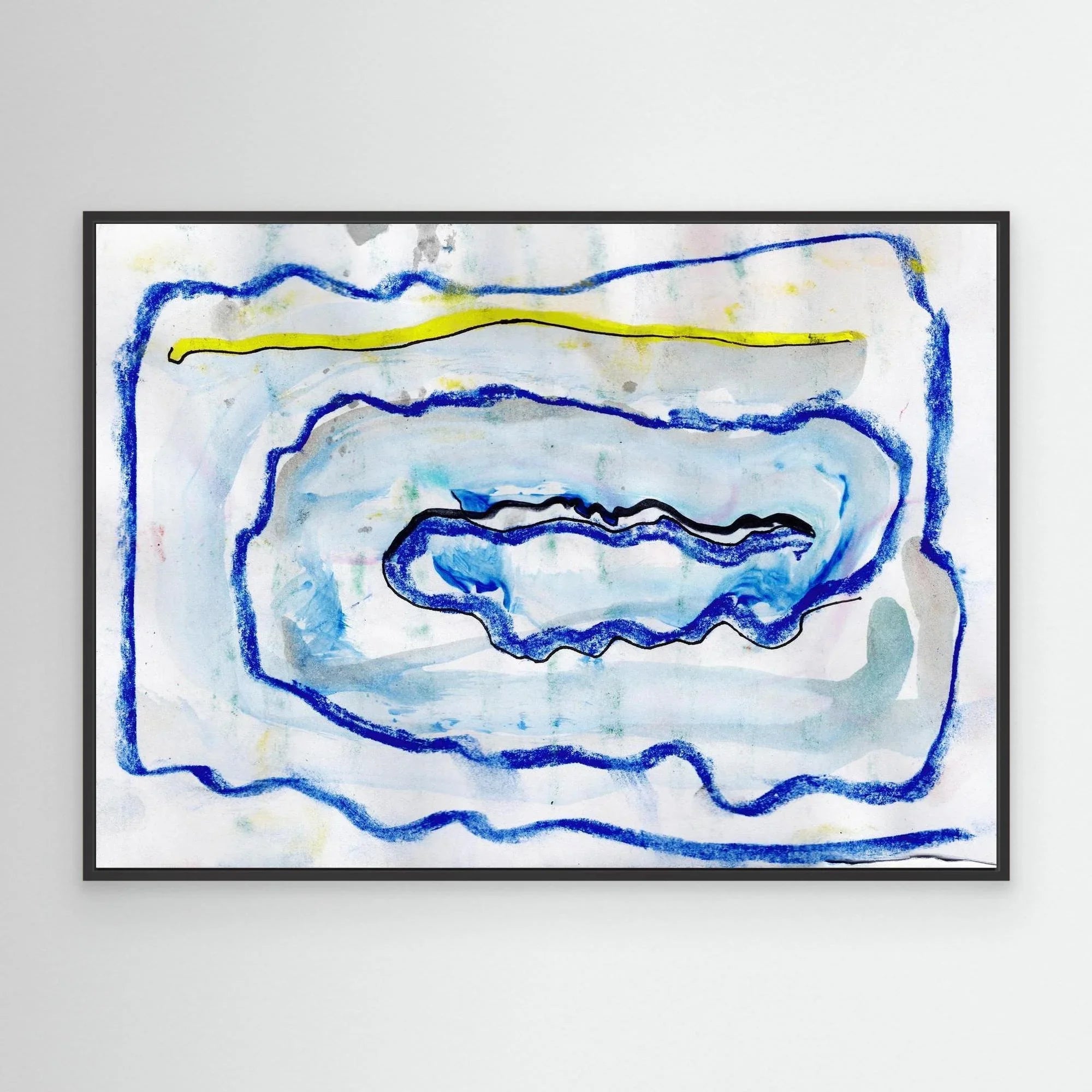 Canvas Print: Labyrinth - Silvia Pusceddu | Contemporary Art Prints