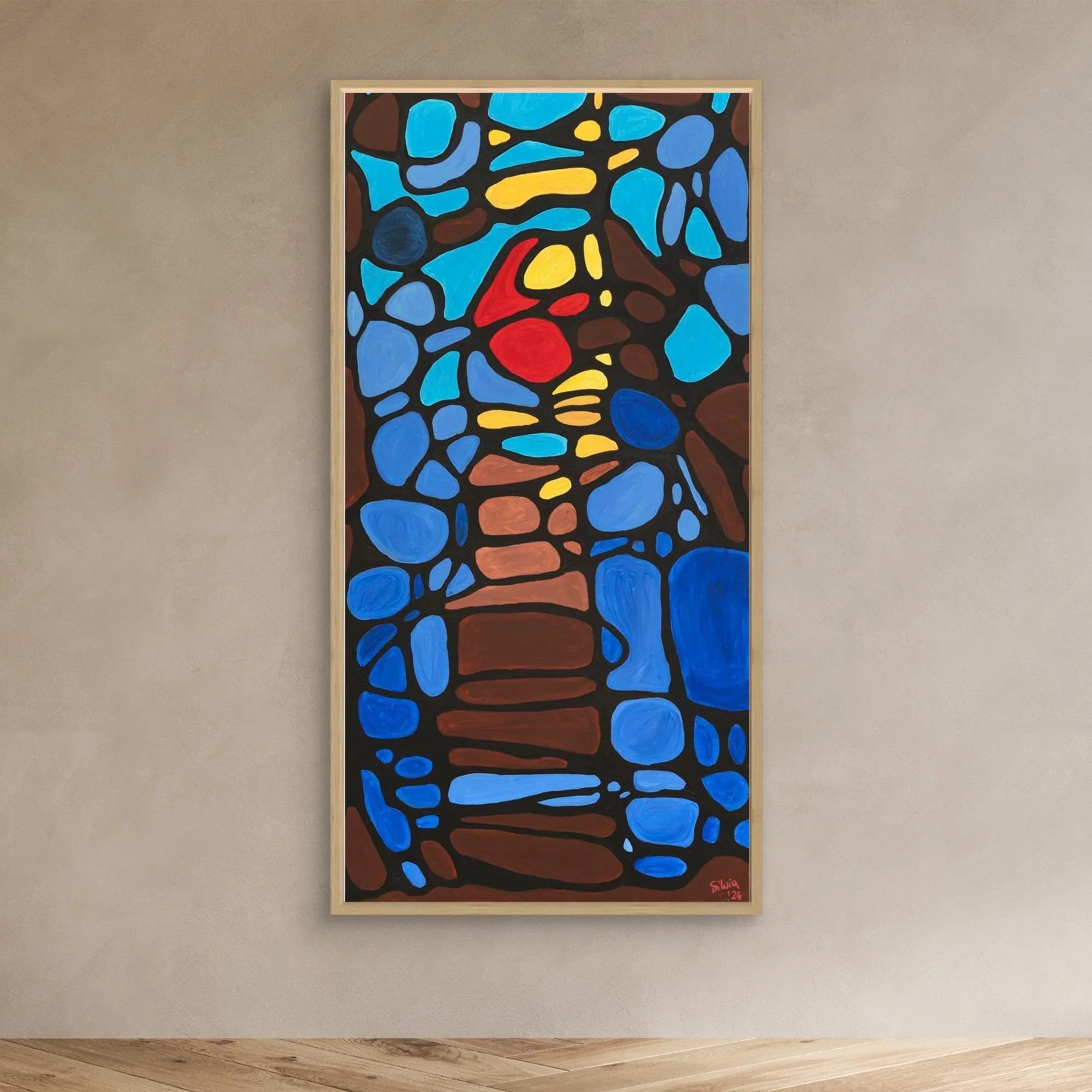 Canvas Print: Path - Silvia Pusceddu | Contemporary Art Prints