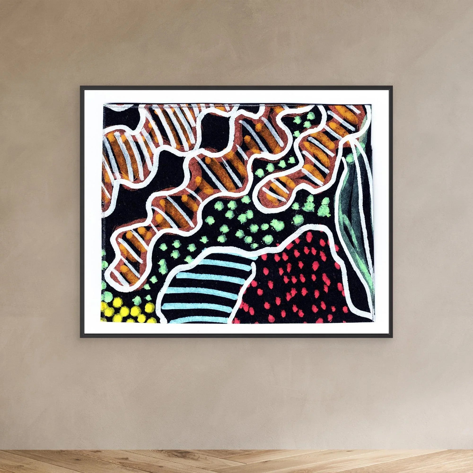 Canvas Print: Coral Reef - Silvia Pusceddu | Contemporary Art Prints