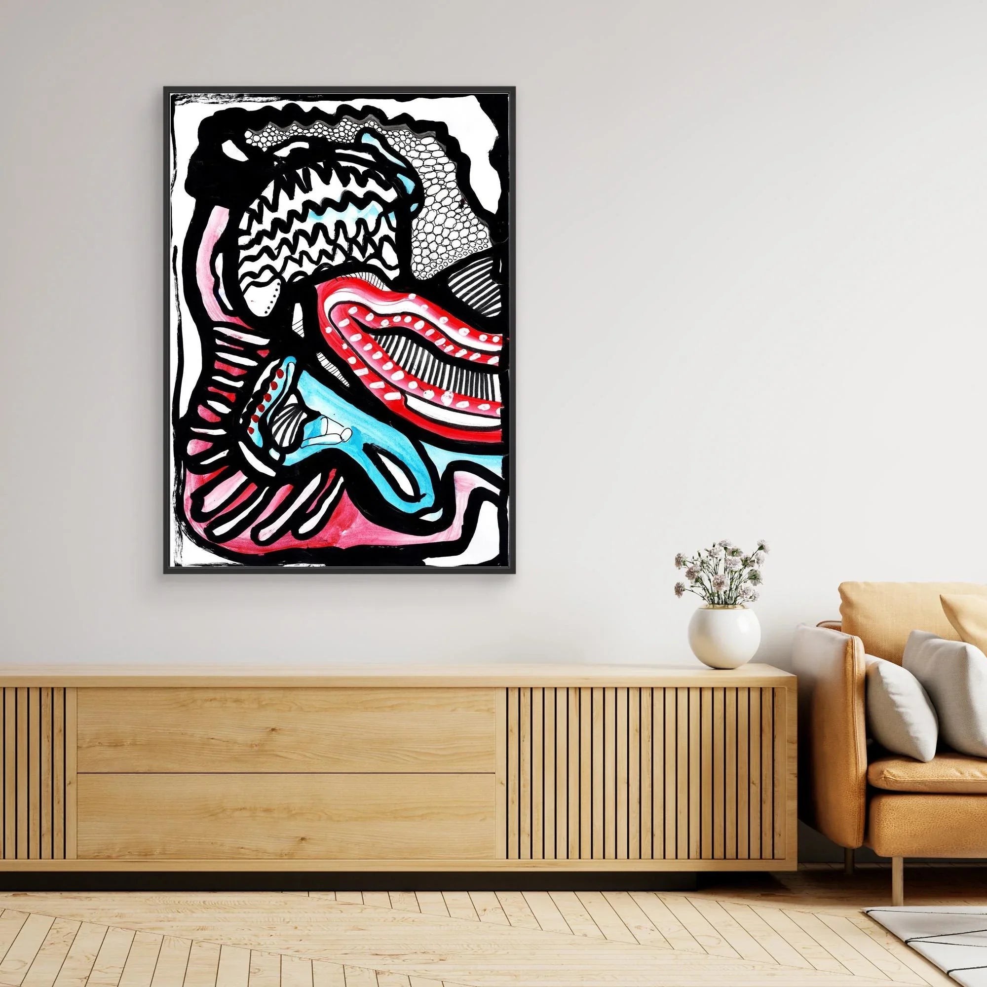 Canvas Print: Tribe - Silvia Pusceddu | Contemporary Art Prints