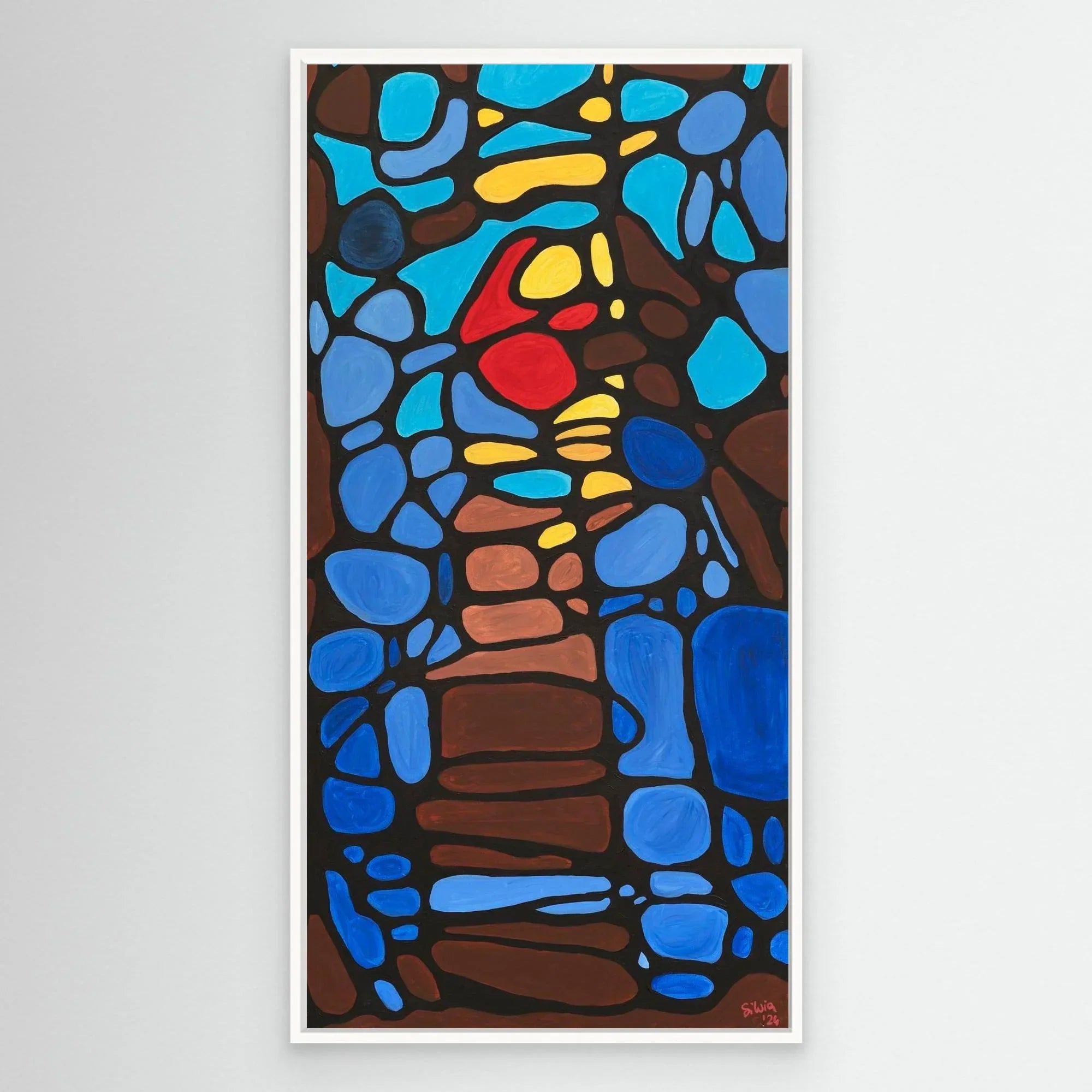 Canvas Print: Path - Silvia Pusceddu | Contemporary Art Prints