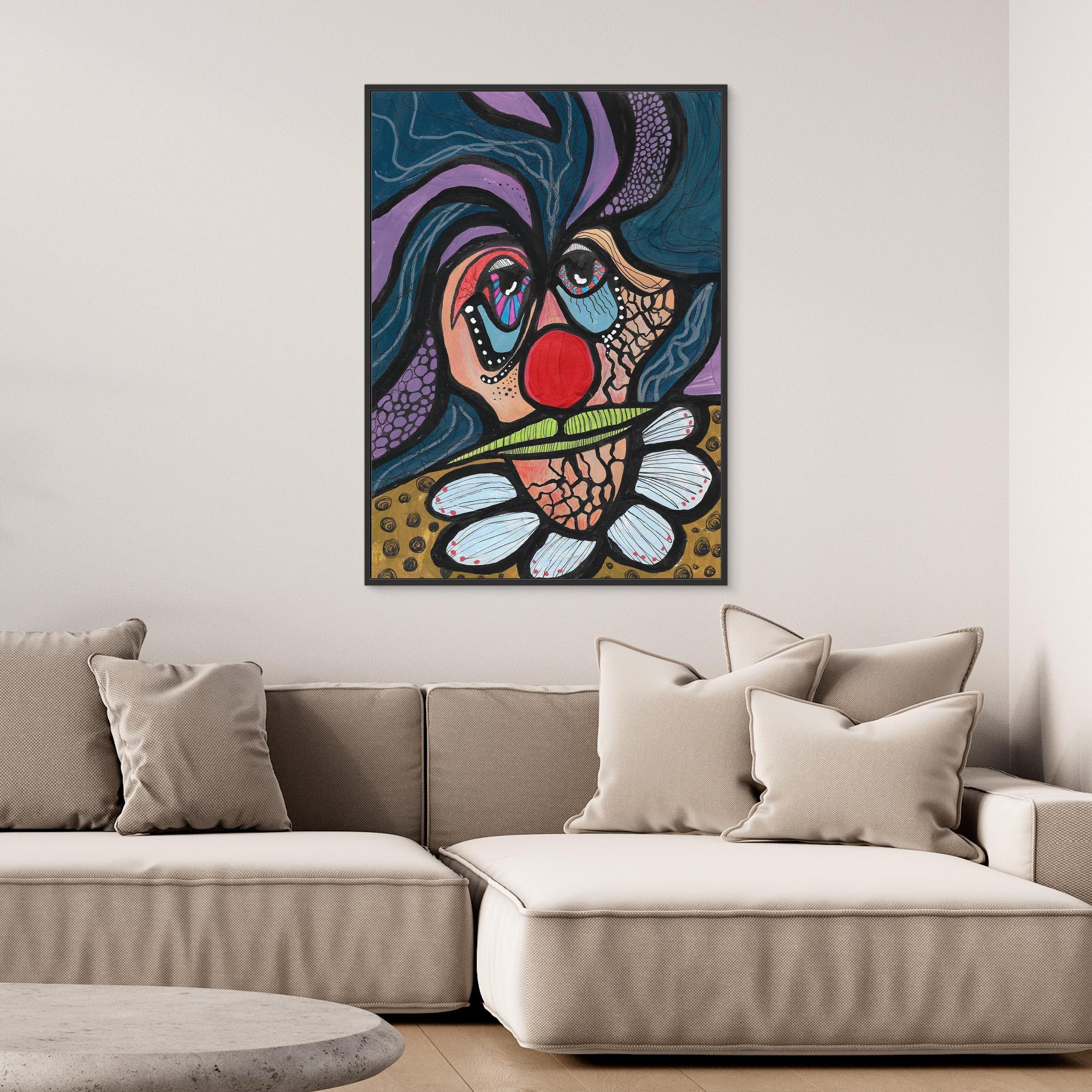 Canvas Print: Grimble - Silvia Pusceddu | Contemporary Art Prints