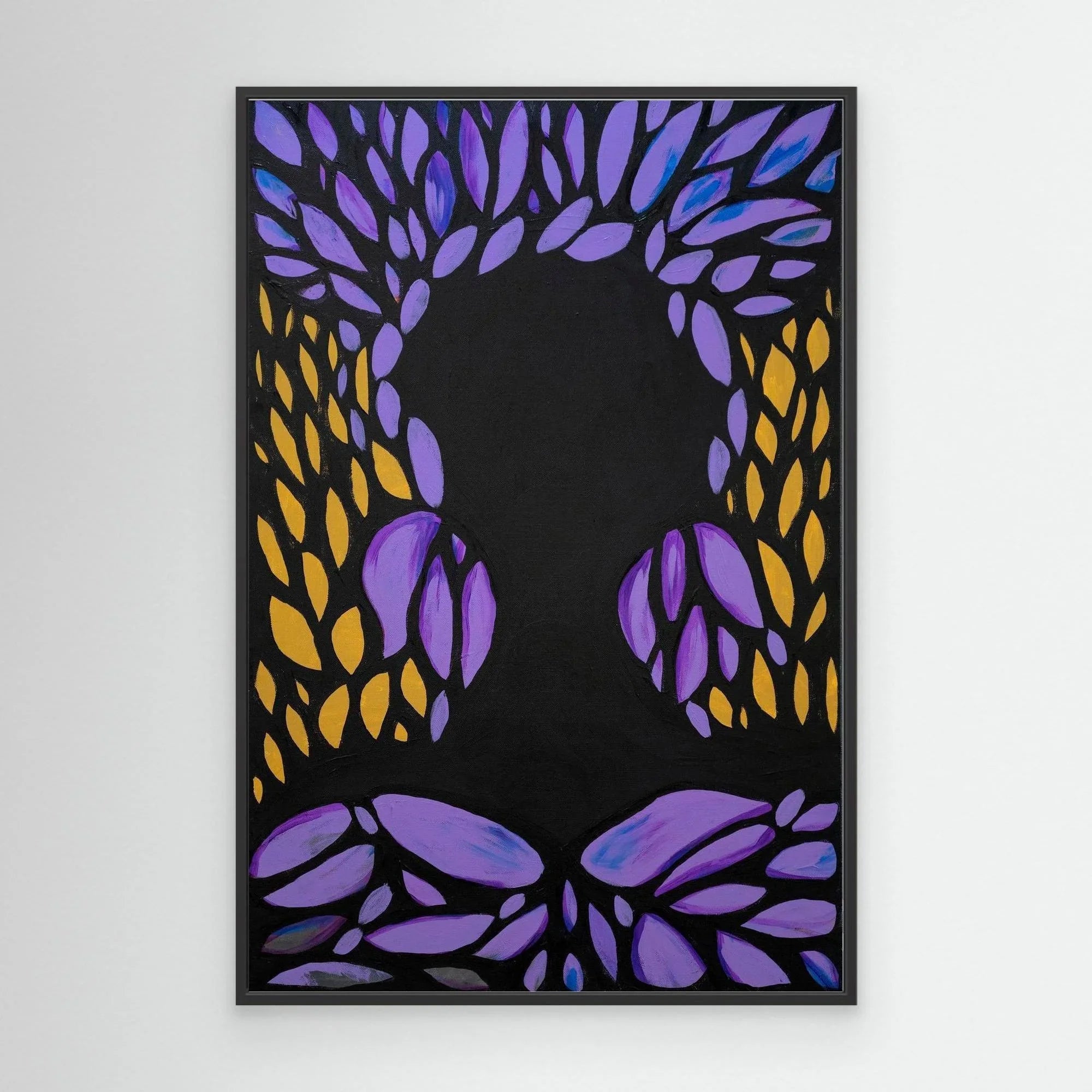 Canvas Print: Viola - Silvia Pusceddu | Contemporary Art Prints