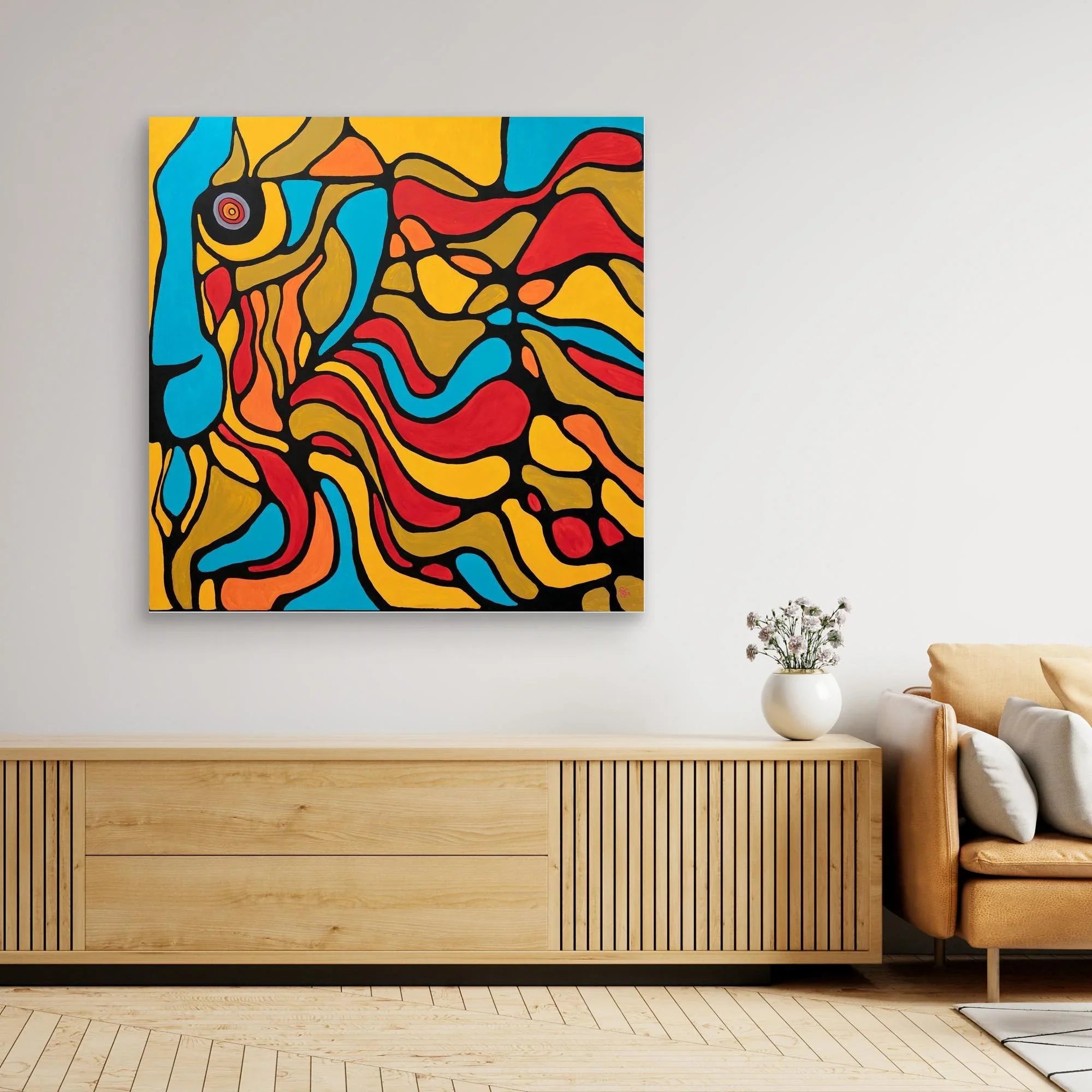Canvas Print: King - Silvia Pusceddu | Contemporary Art Prints