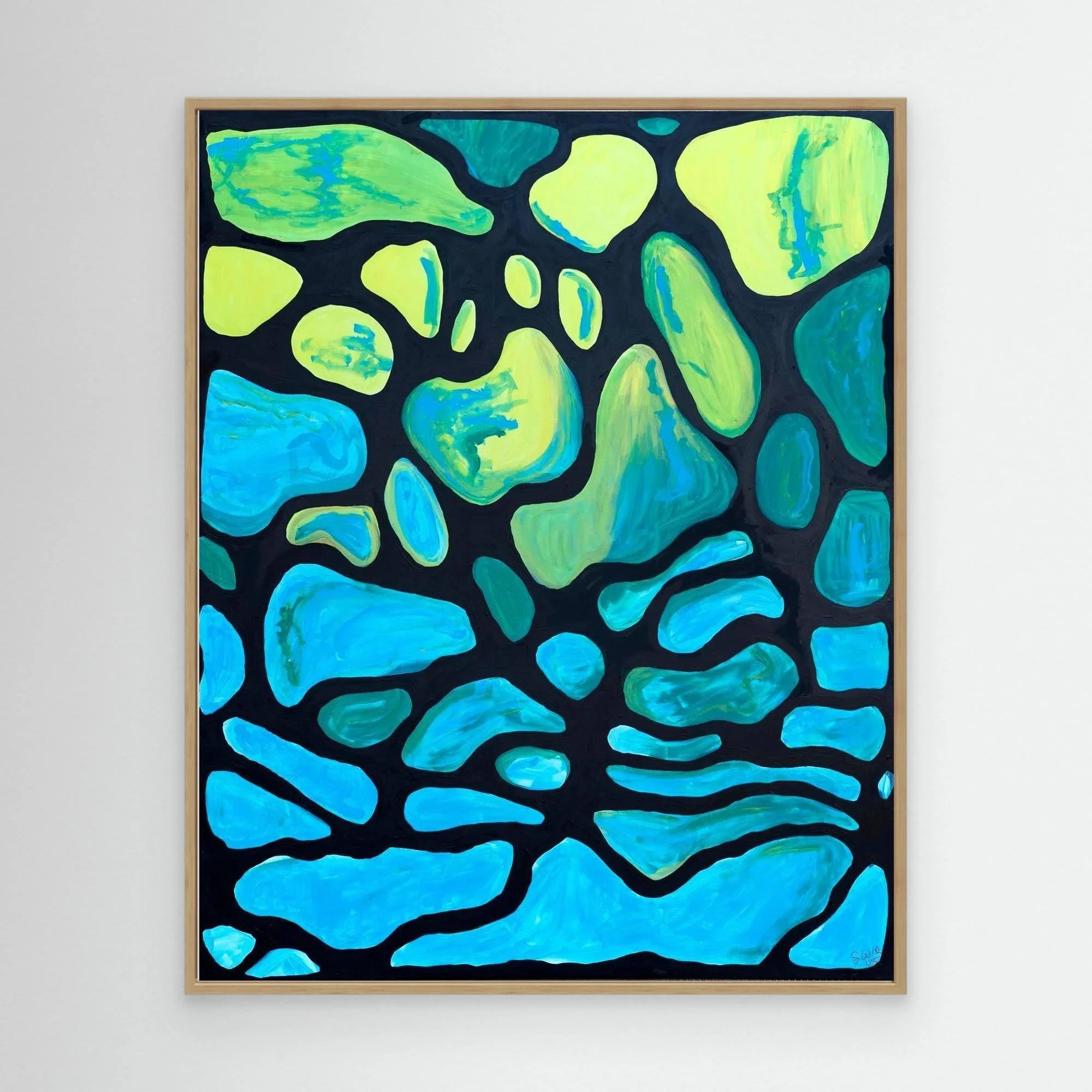 Canvas Print: Acqua - Silvia Pusceddu | Contemporary Art Prints