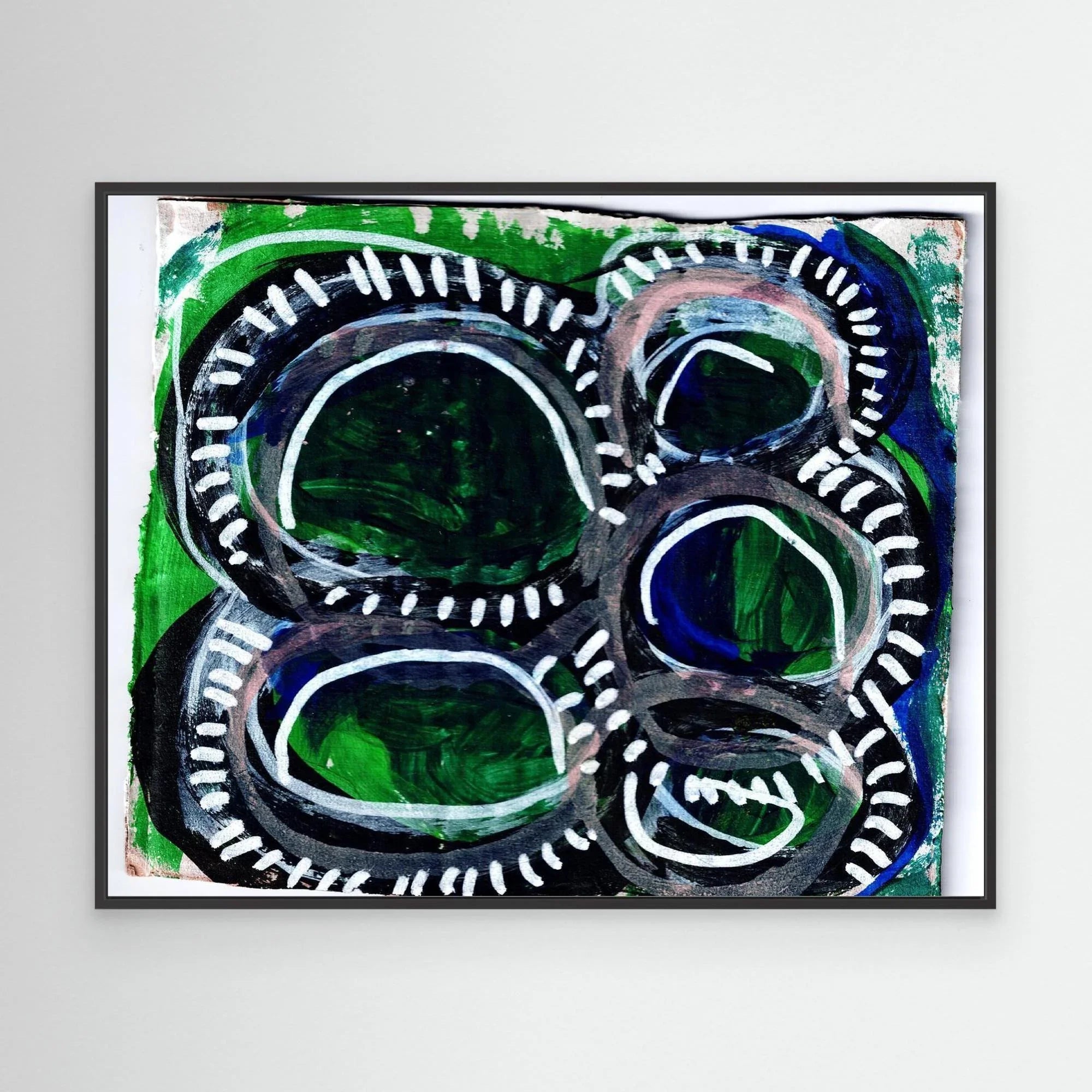 Canvas Print: Bubbles - Silvia Pusceddu | Contemporary Art Prints