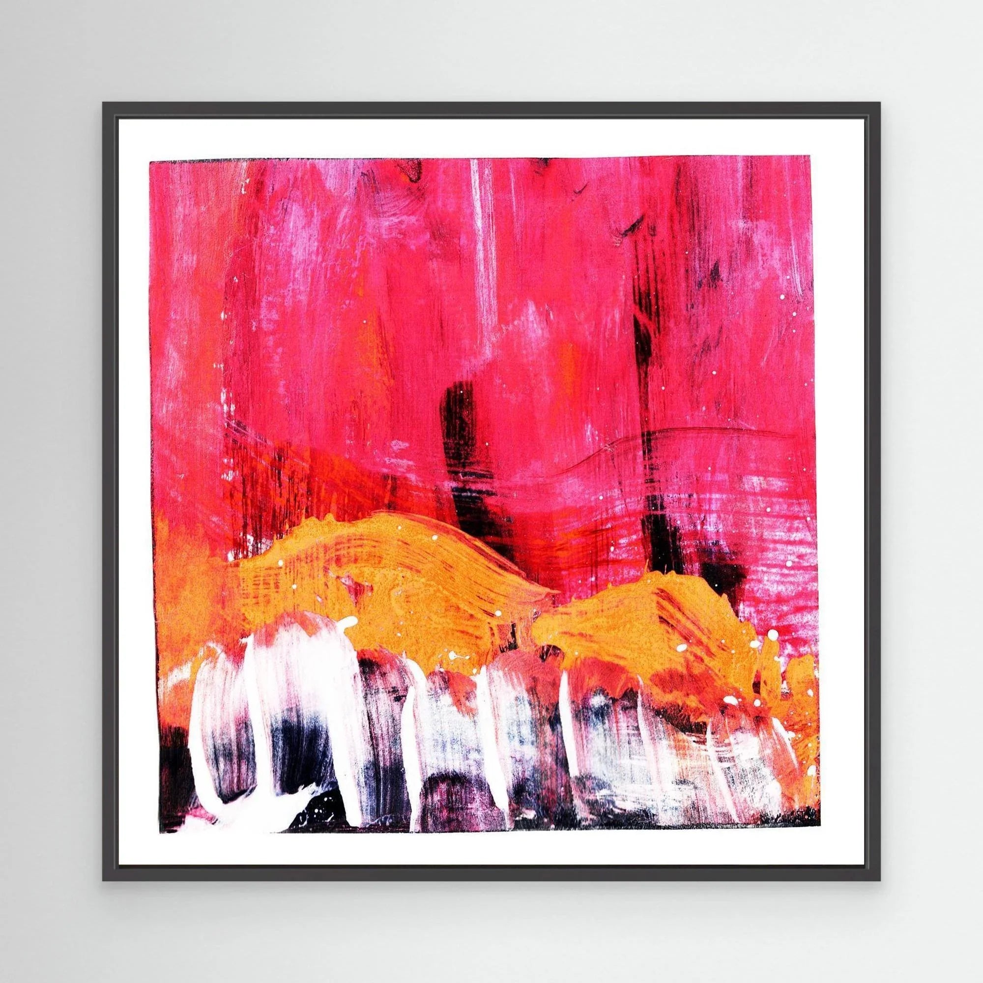 Canvas Print: Hong Kong Light Show II - Silvia Pusceddu | Contemporary Art Prints