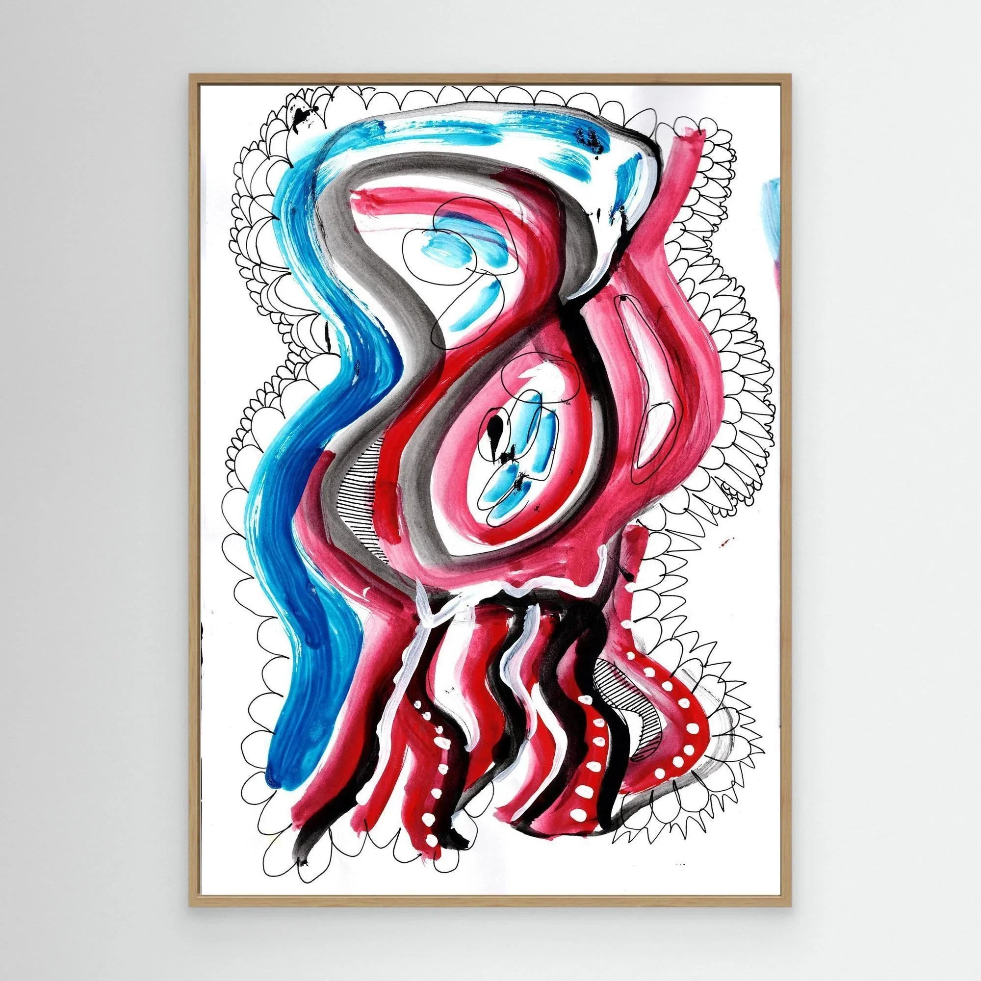 Canvas Print: Dance - Silvia Pusceddu | Contemporary Art Prints