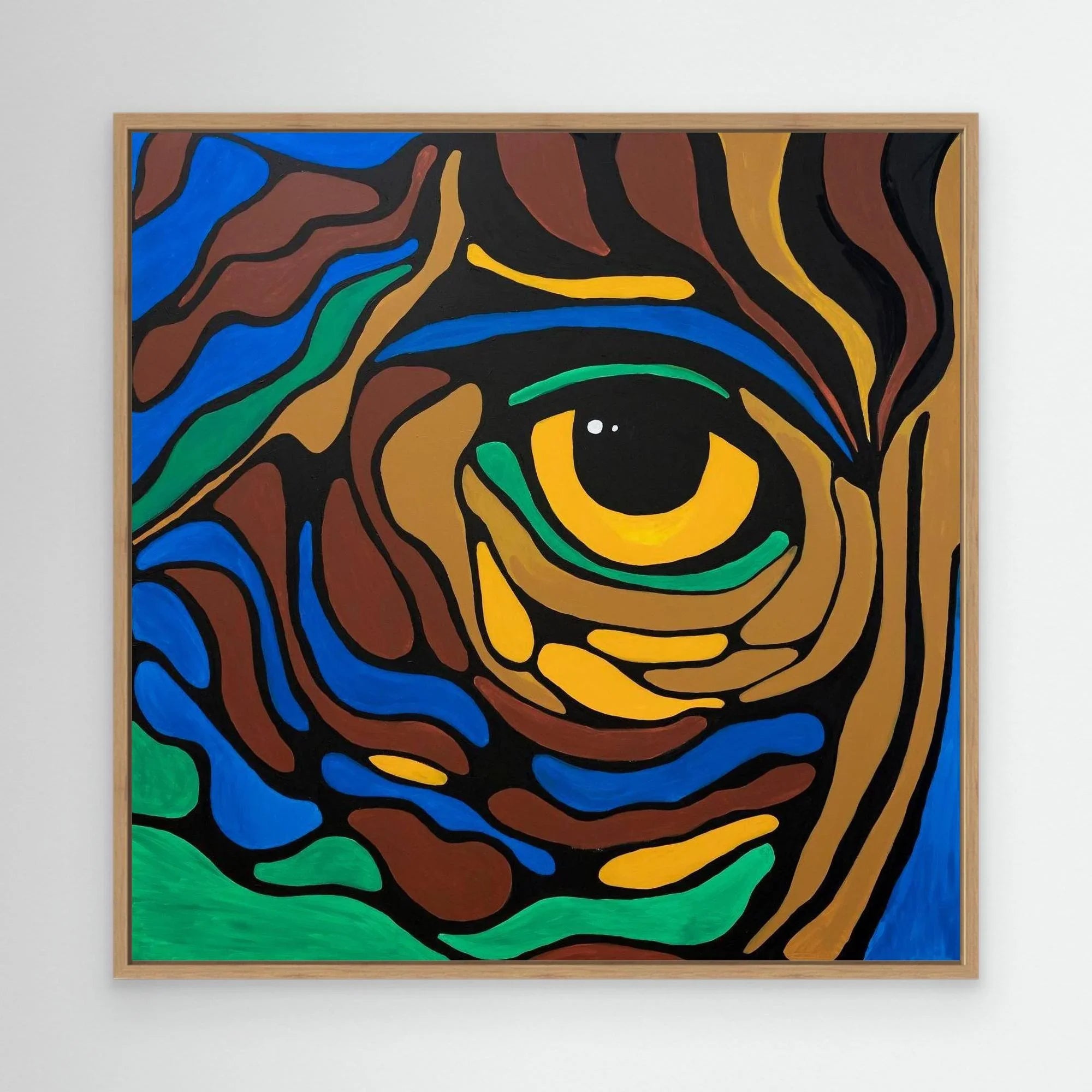 Canvas Print: Vision | Winner of The Dubai Muse Contest 2025 - Silvia Pusceddu | Contemporary Art Prints