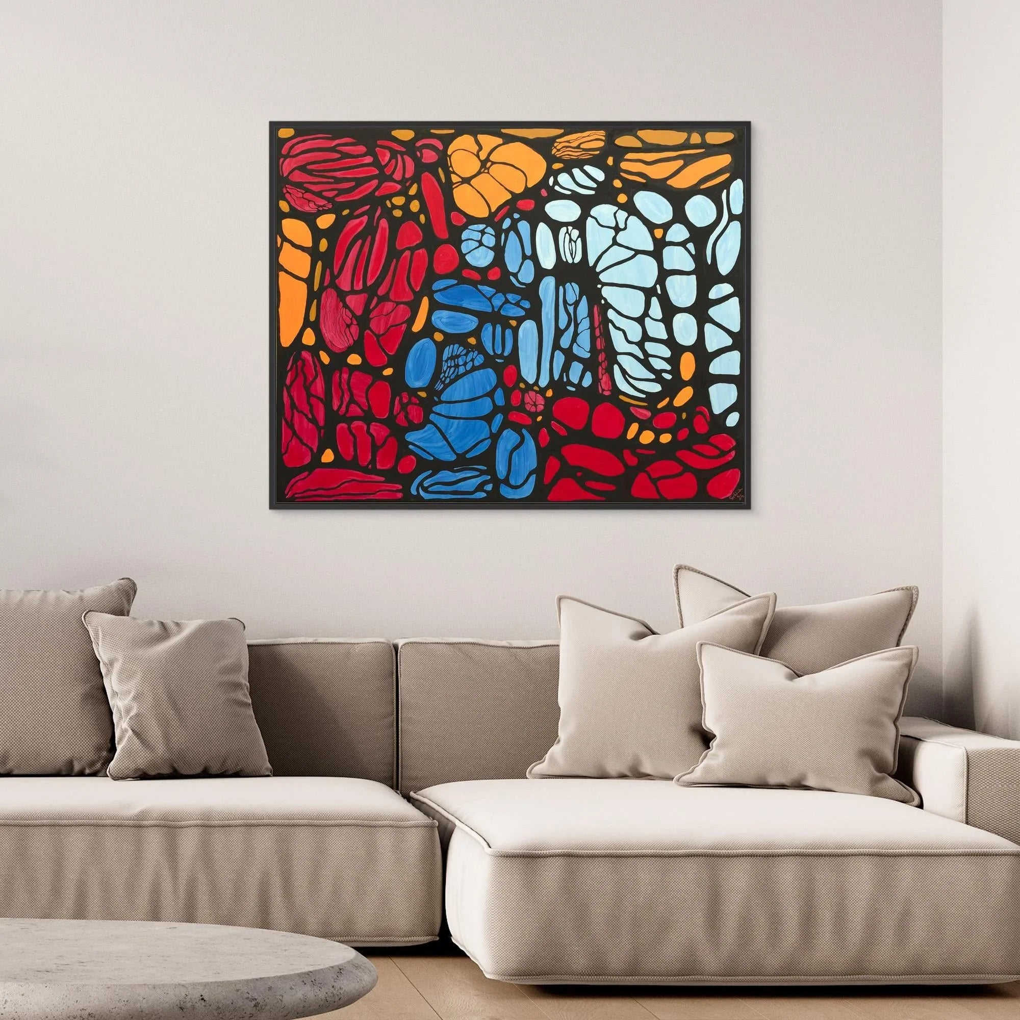 Canvas Print: Fragments - Silvia Pusceddu | Contemporary Art Prints