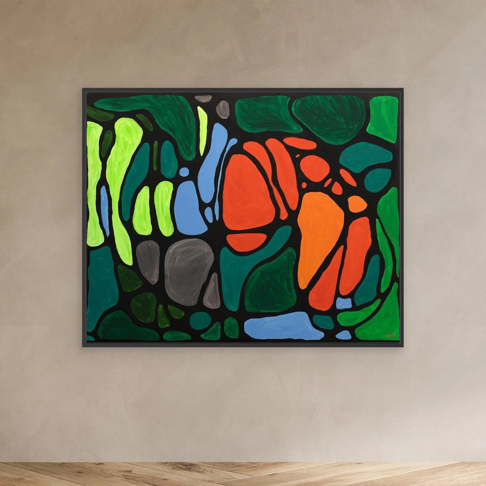 Canvas Print: Carapace - Silvia Pusceddu | Contemporary Art Prints