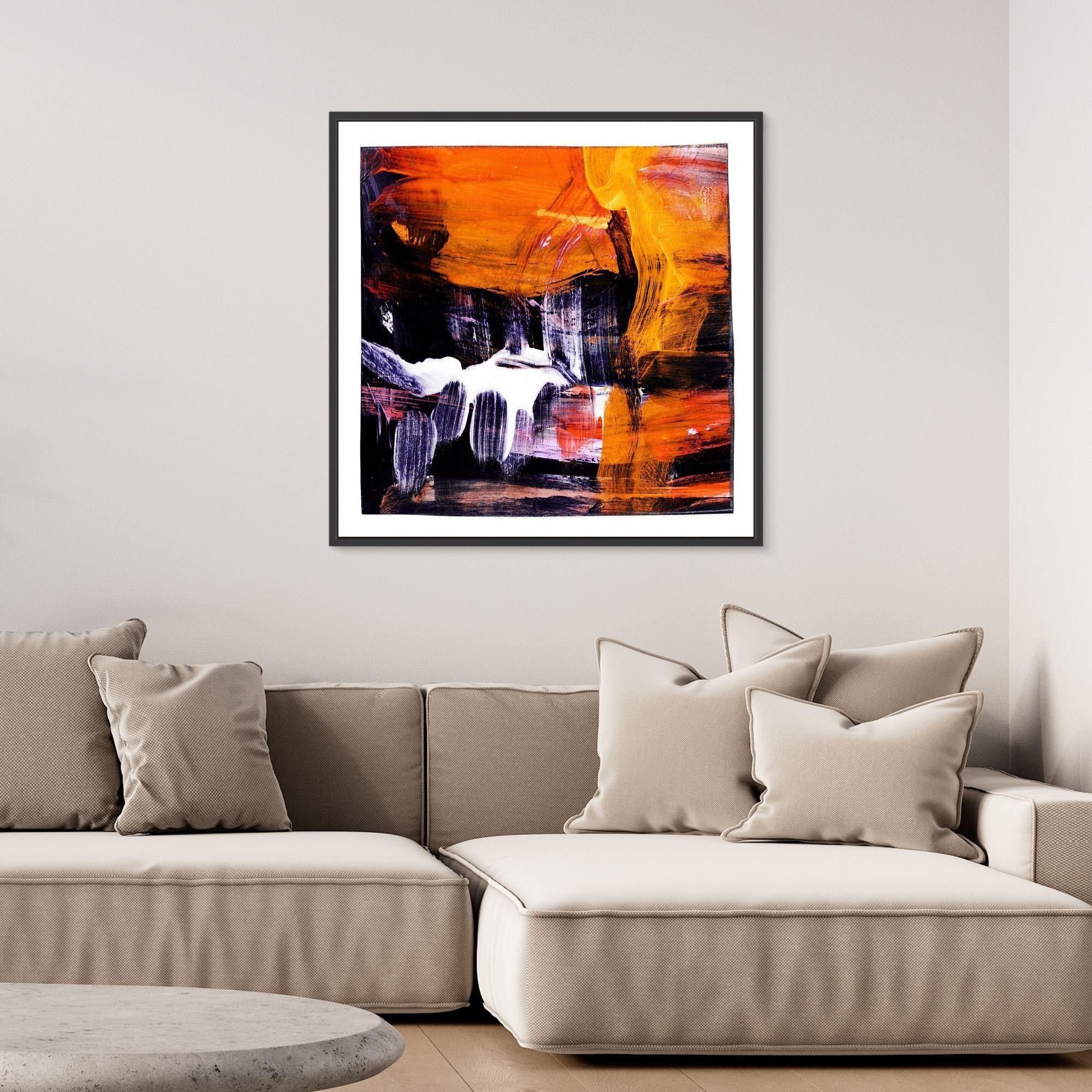 Canvas Print: Hong Kong Light Show III - Silvia Pusceddu | Contemporary Art Prints