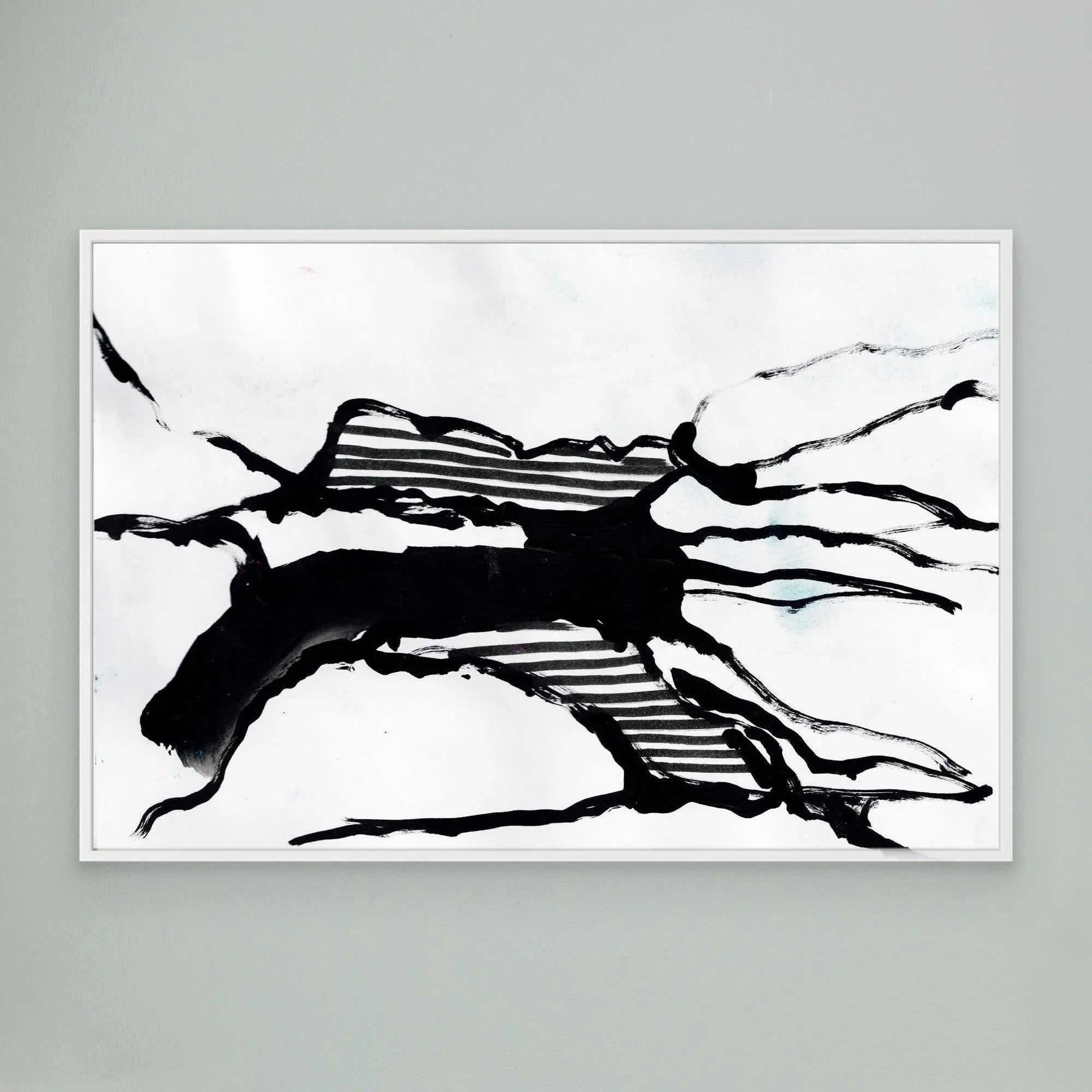 Canvas Print: Impact - Silvia Pusceddu | Contemporary Art Prints