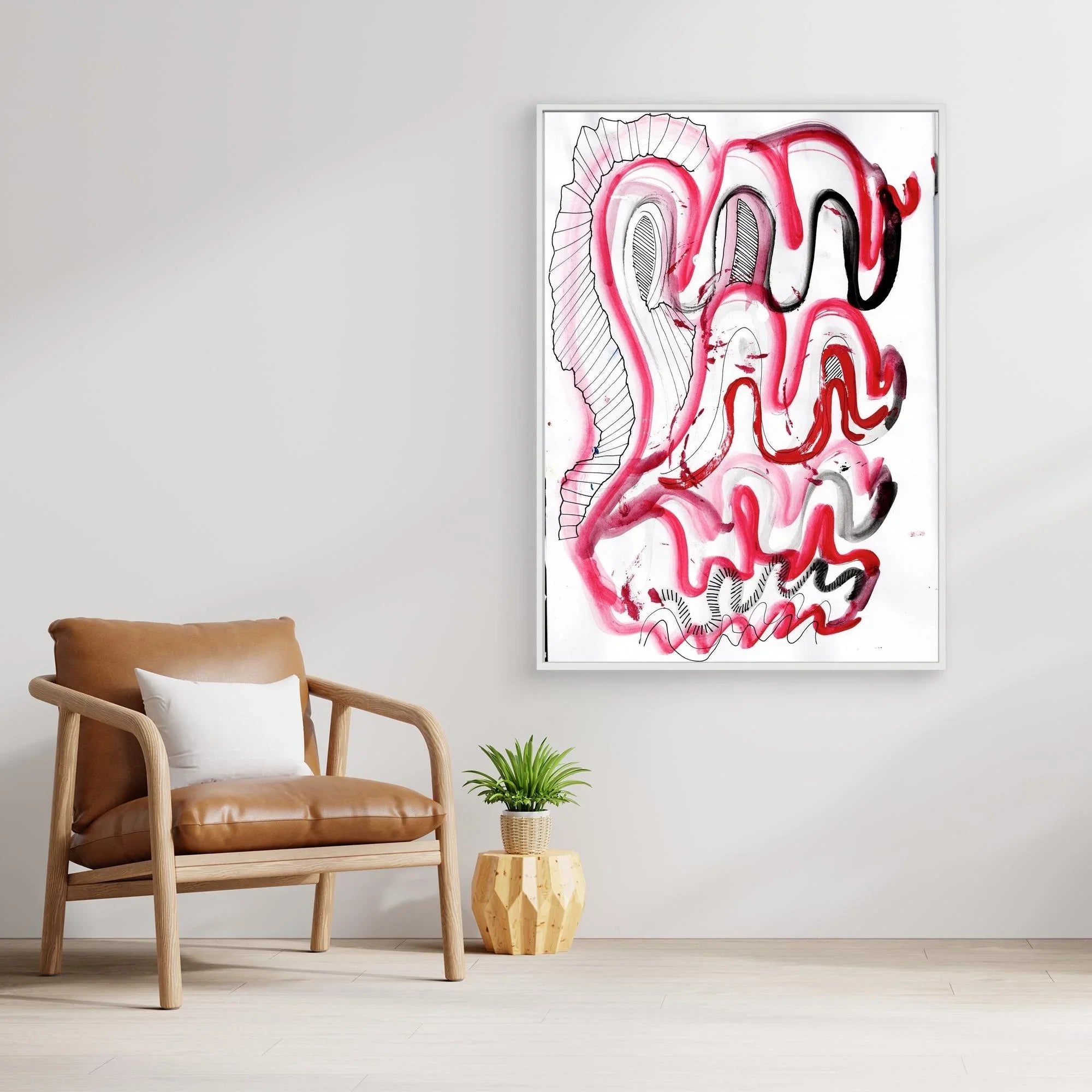 Canvas Print: Arsella - Silvia Pusceddu | Contemporary Art Prints