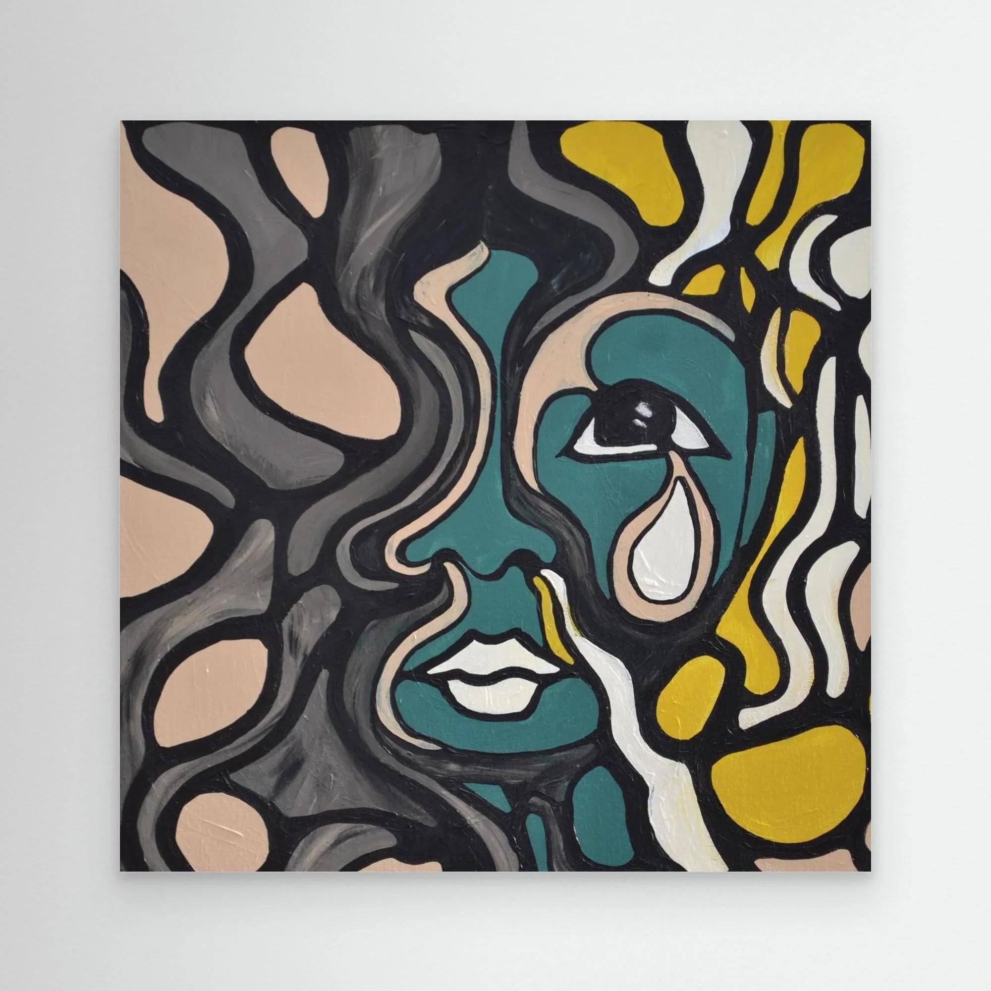 Canvas Print: Aether - Silvia Pusceddu | Contemporary Art Prints