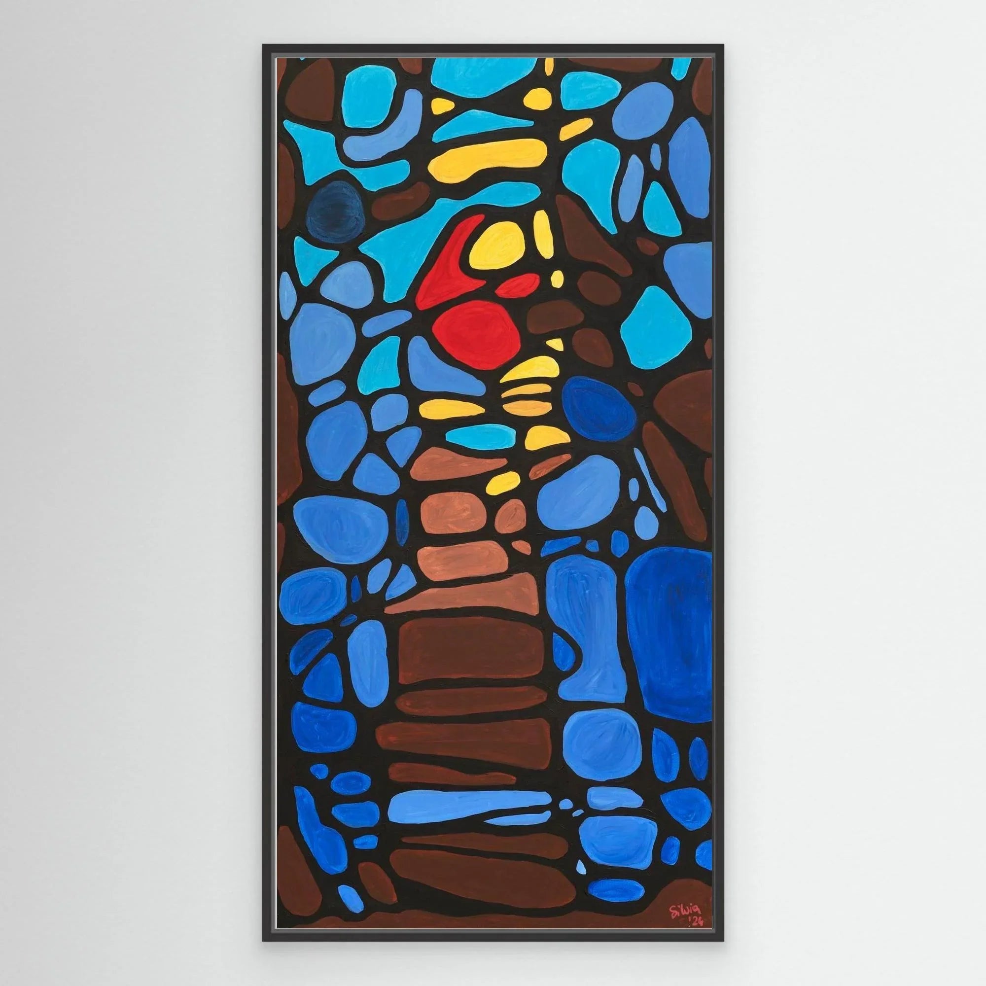 Canvas Print: Path - Silvia Pusceddu | Contemporary Art Prints