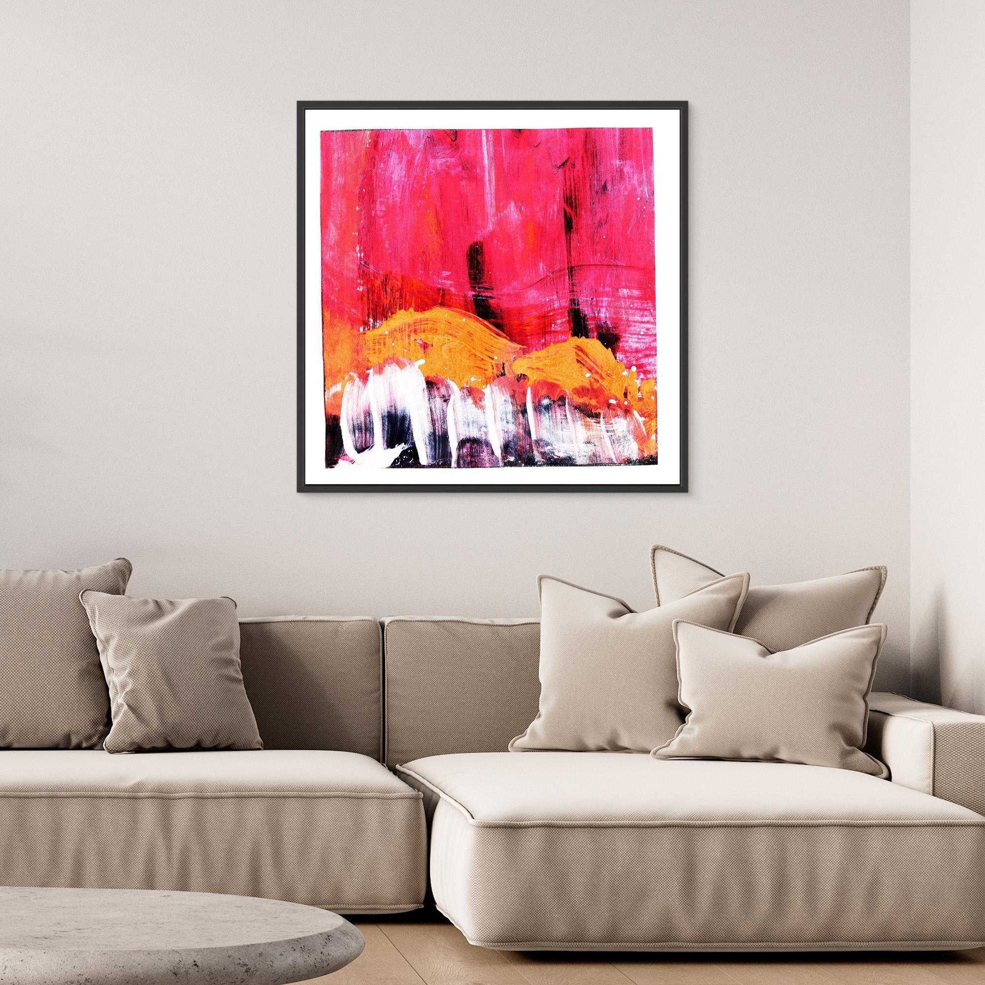 Canvas Print: Hong Kong Light Show II - Silvia Pusceddu | Contemporary Art Prints