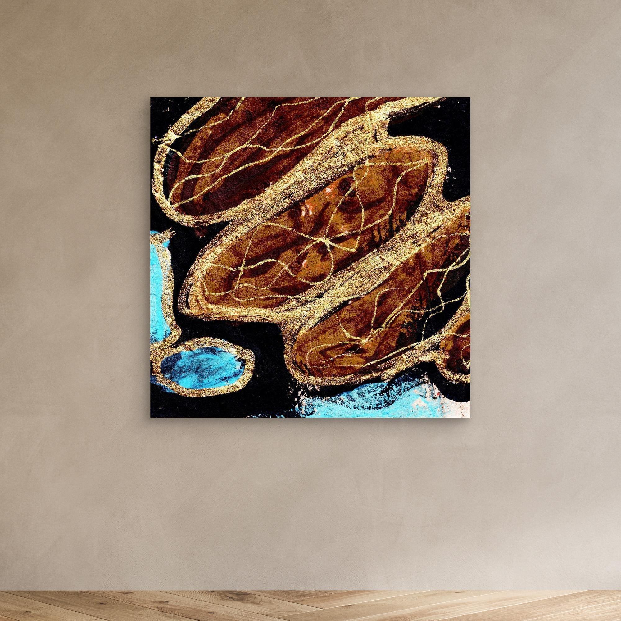 Canvas Print: Roots of Light - Silvia Pusceddu | Contemporary Art Prints