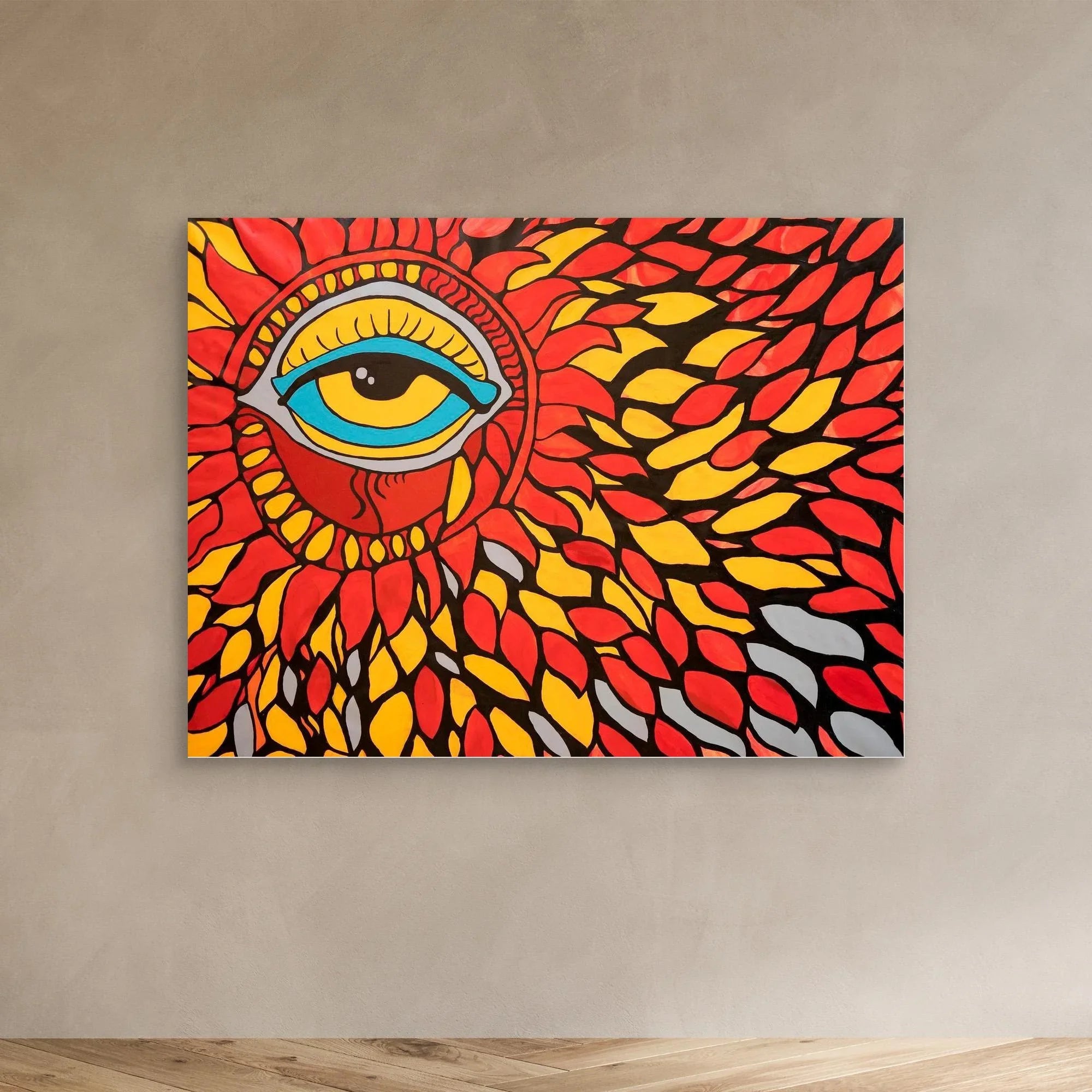 Canvas Print: Sole - Silvia Pusceddu | Contemporary Art Prints