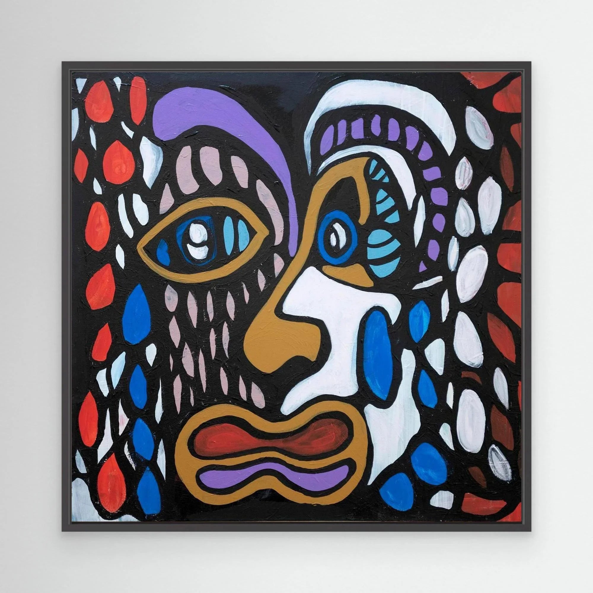 Canvas Print: Fear - Silvia Pusceddu | Contemporary Art Prints