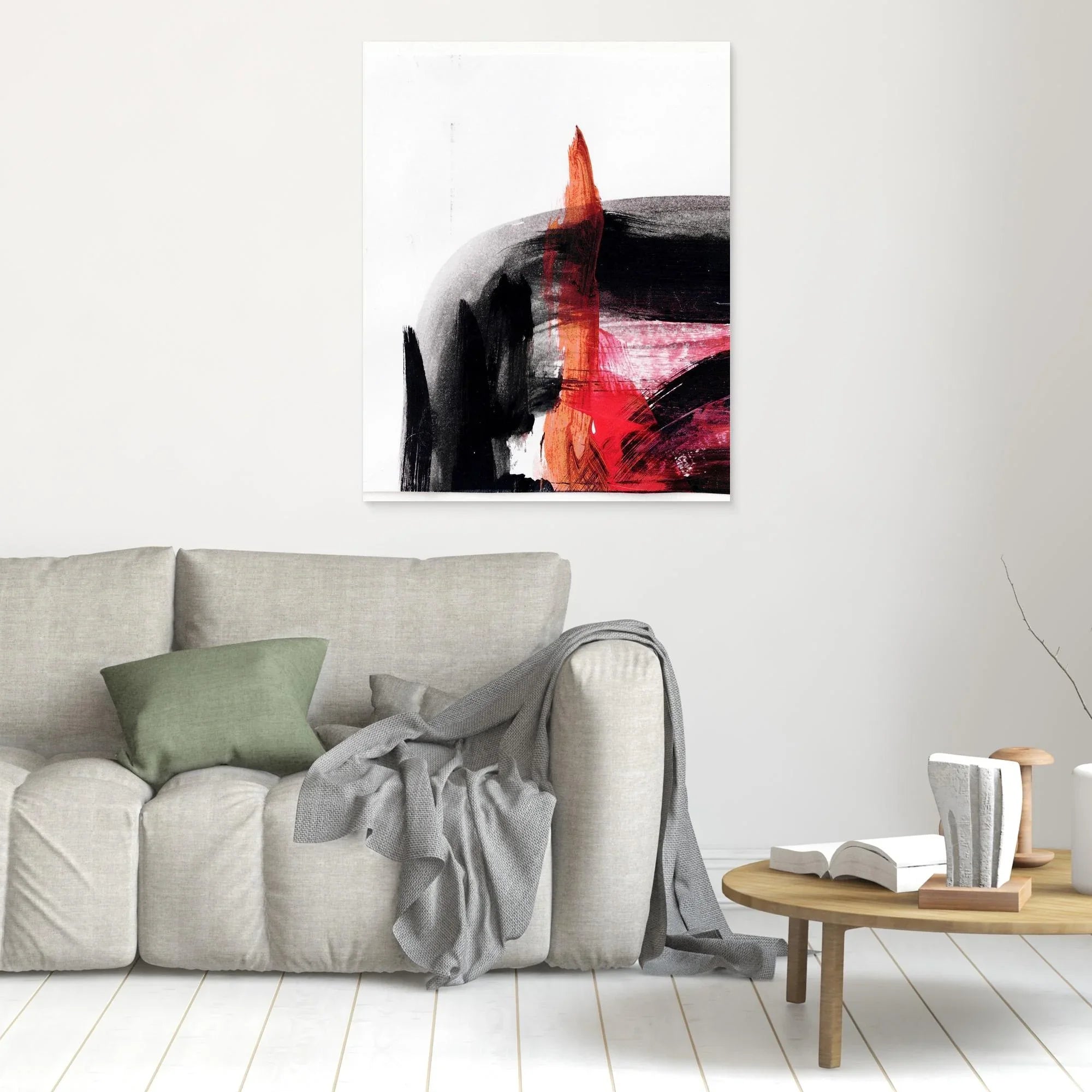 Canvas Print: Hong Kong Light Show I - Silvia Pusceddu | Contemporary Art Prints