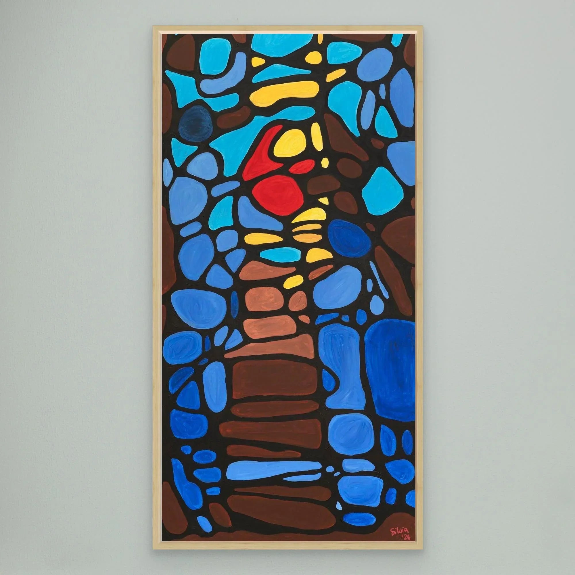 Canvas Print: Path - Silvia Pusceddu | Contemporary Art Prints