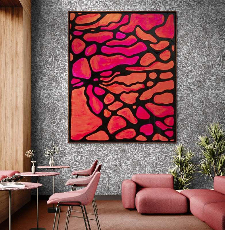 Canvas Print: Rosso di Sera